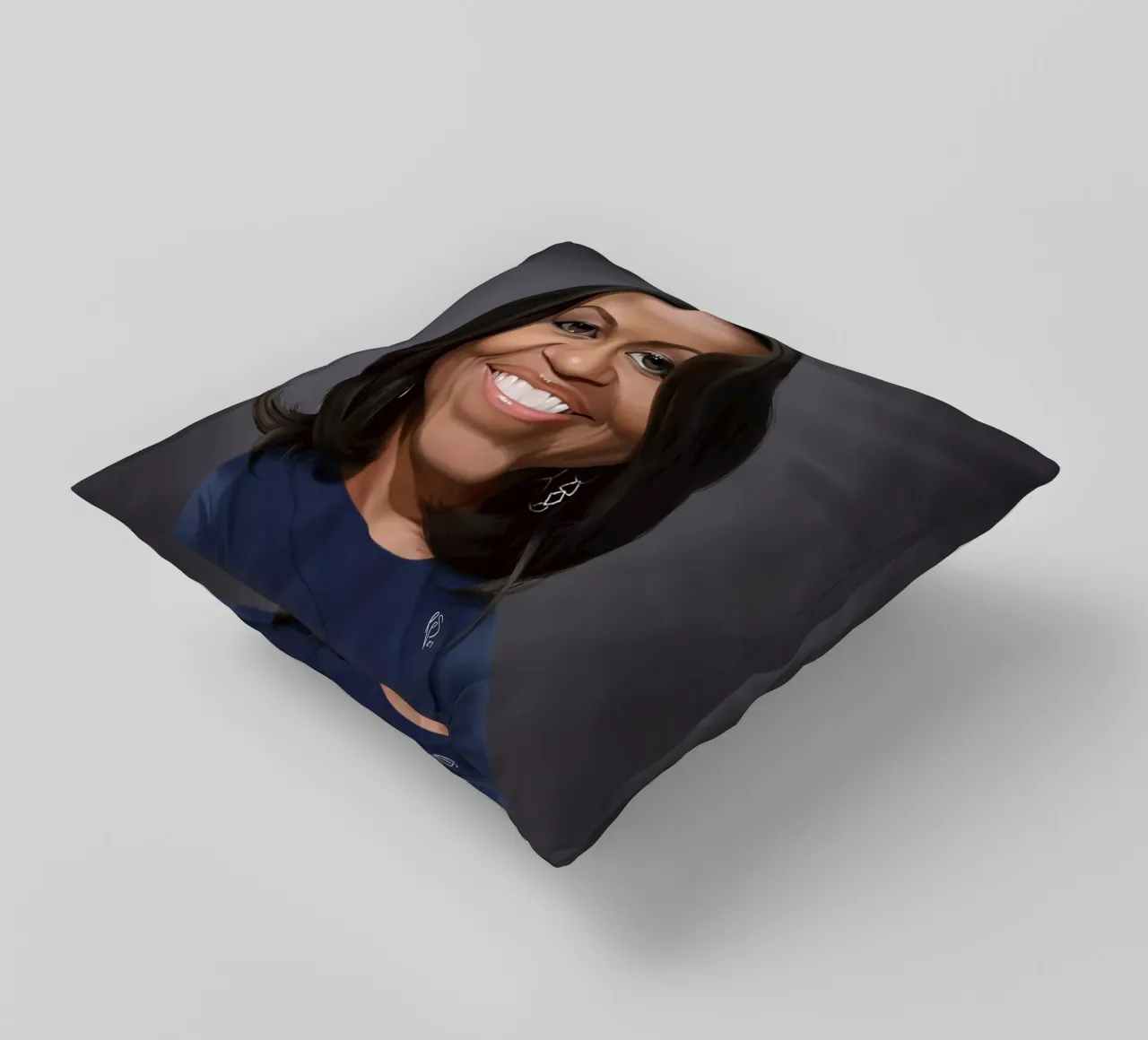 Michelle Obama cuscino da Rob Art | Illustration