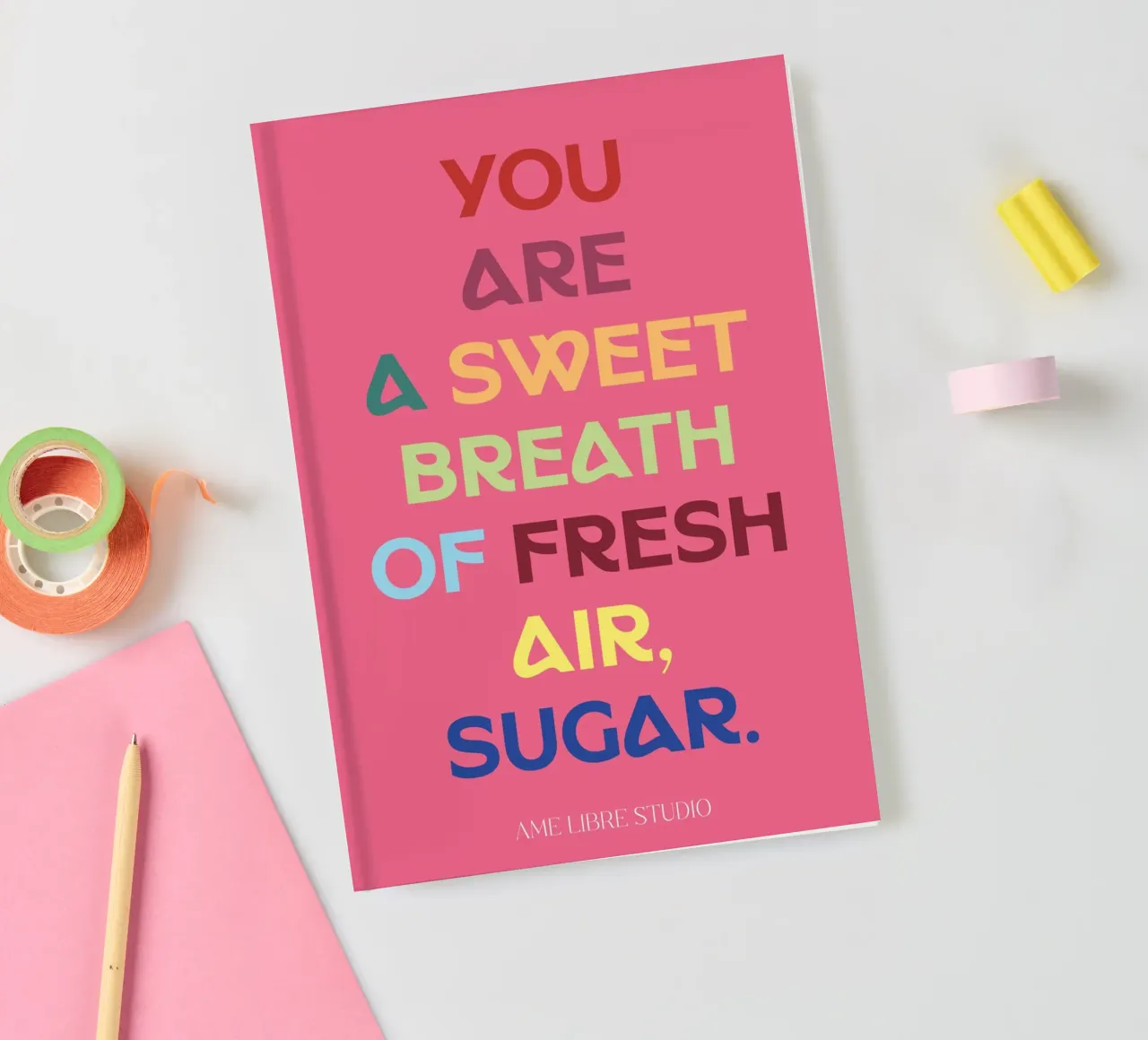 💖 notebook by MENTHE SAUVAGE