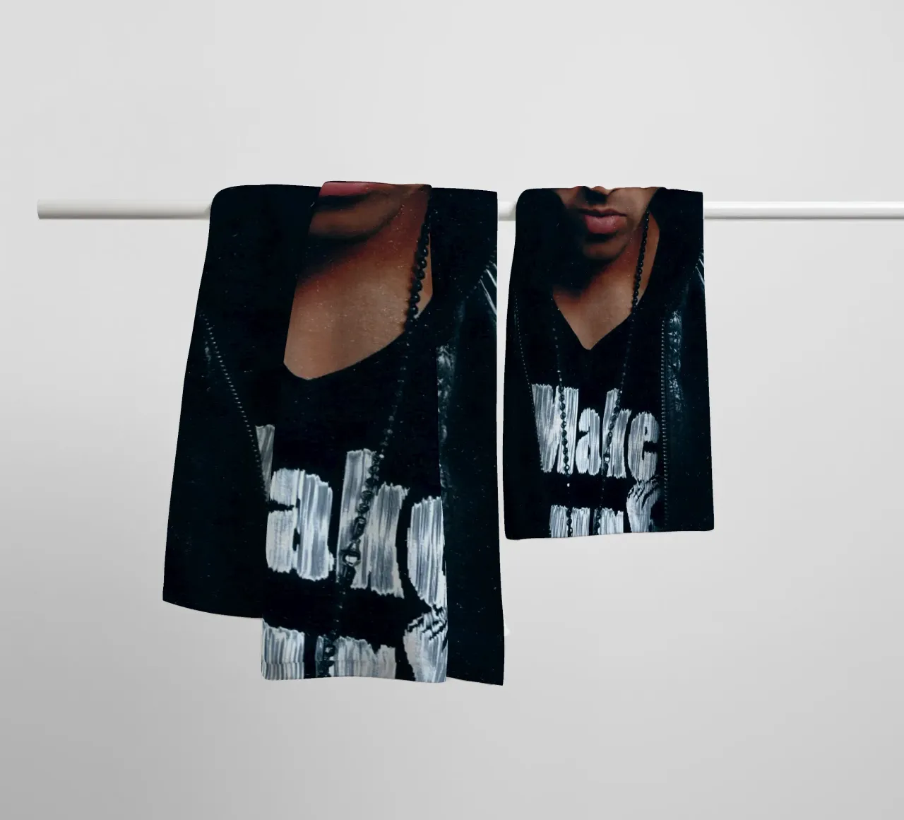 Jay Sean asciugamano da bagno da Low poly art