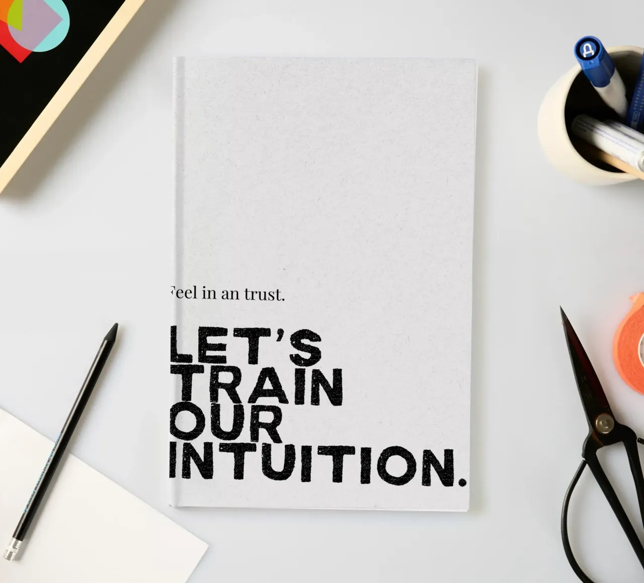intuition notebook by Ambition Wall