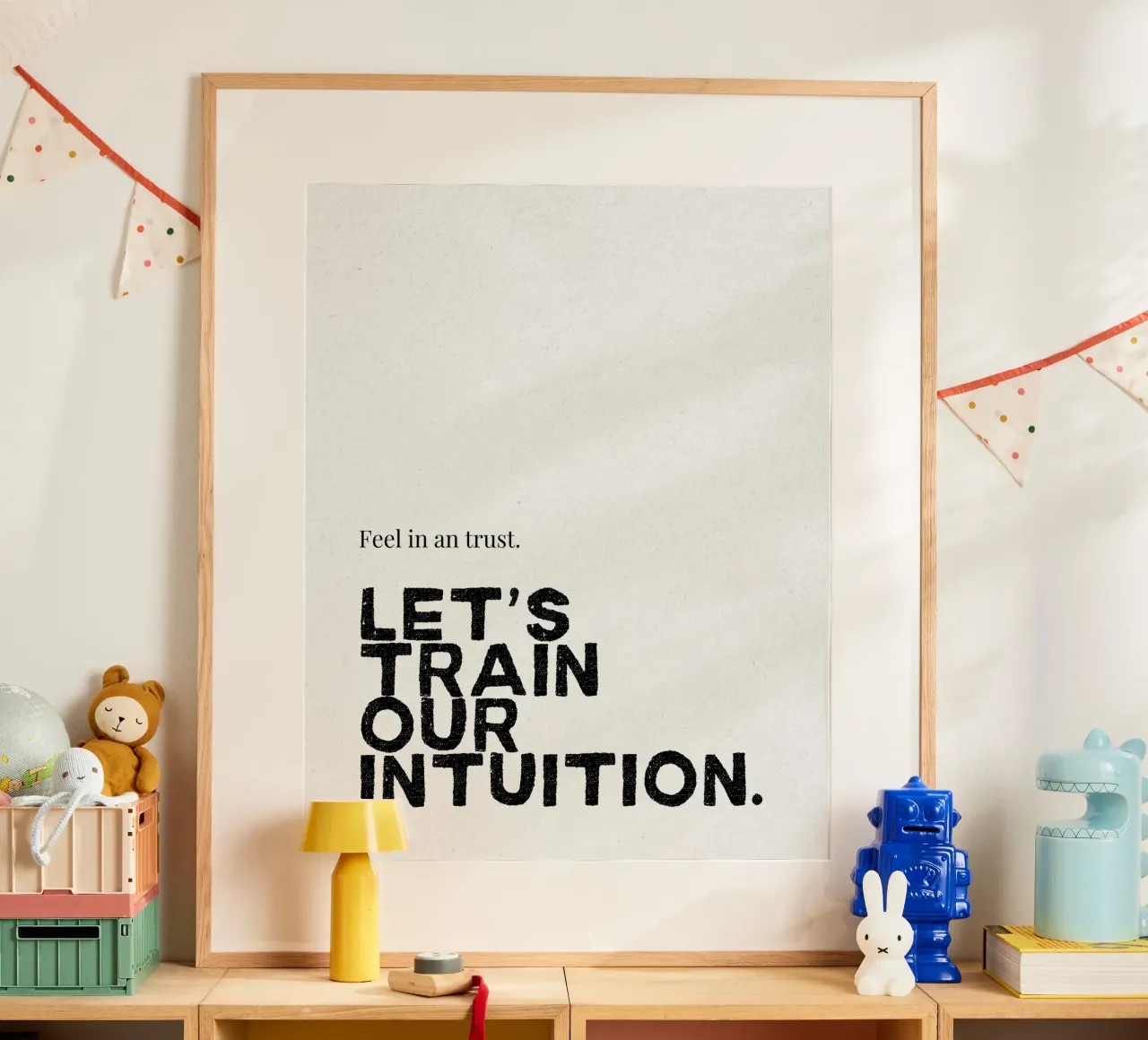 intuition poster da Ambition Wall