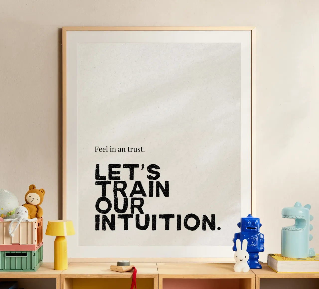 intuition poster da Ambition Wall