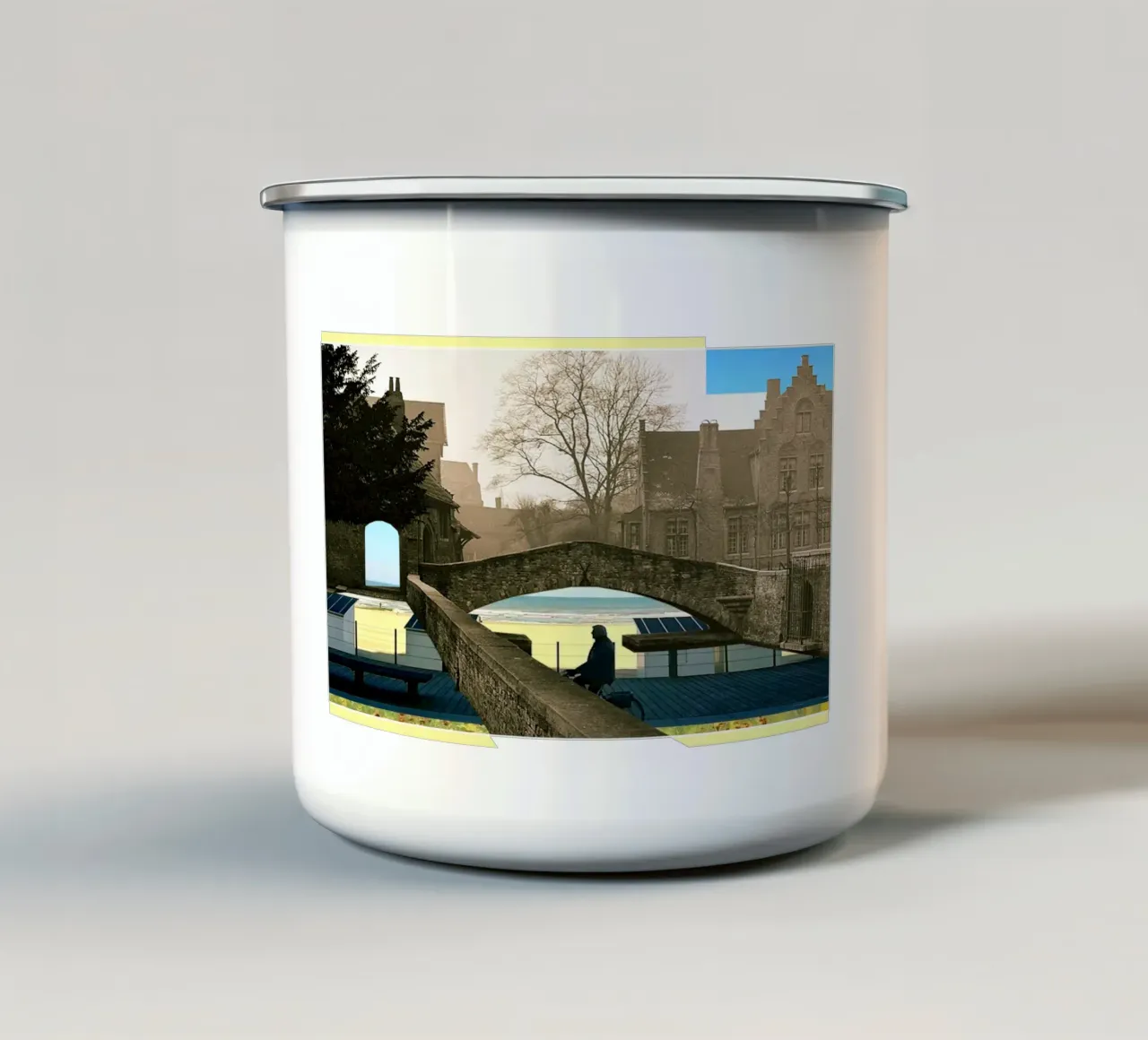 Boniface Bridge tazza in smalto da fortrart