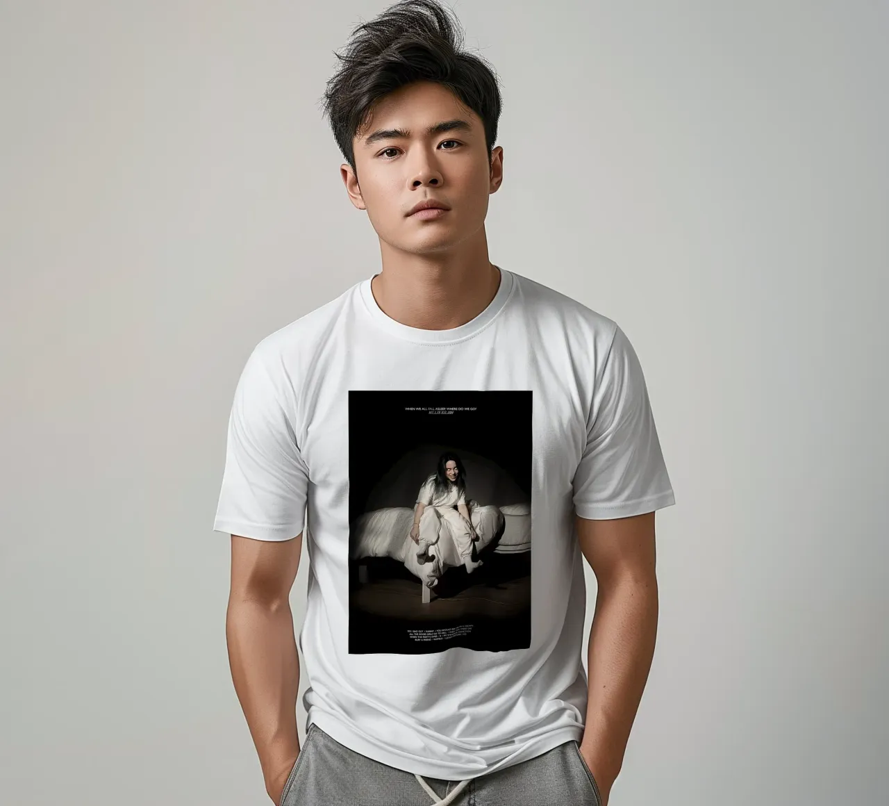 When We All Fall Asleep, Where Do We Go? – Billie Eilish t-shirt da Attaboy Dsgn
