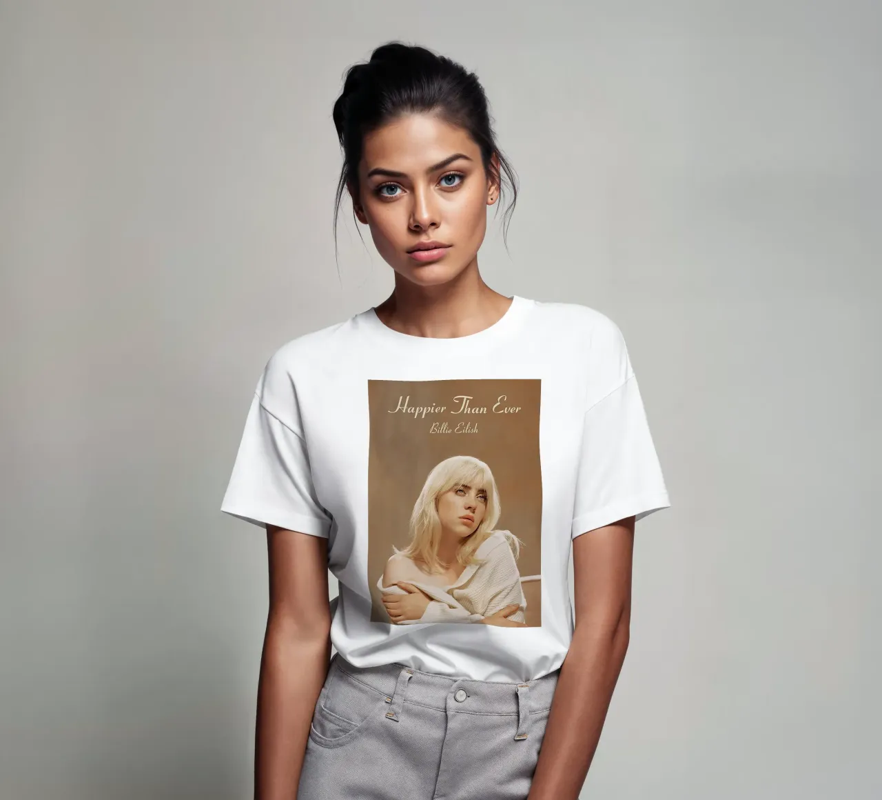 Happier Than Ever – Billie Eilish t-shirt da Attaboy Dsgn