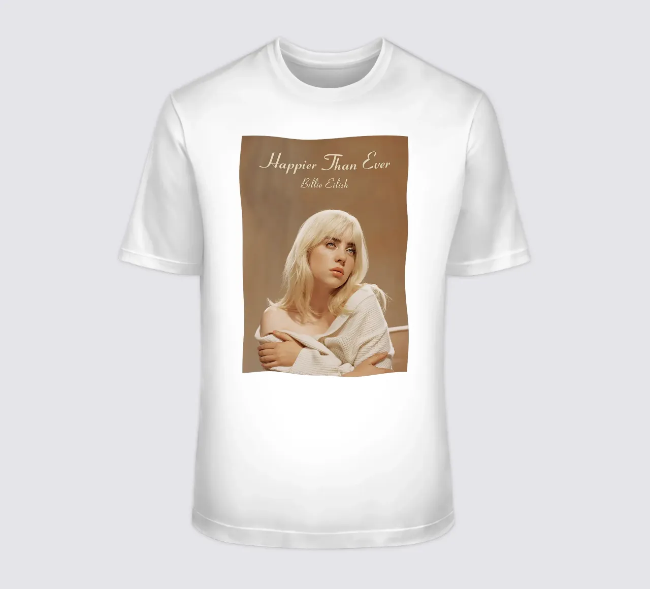 Happier Than Ever – Billie Eilish t-shirt da Attaboy Dsgn