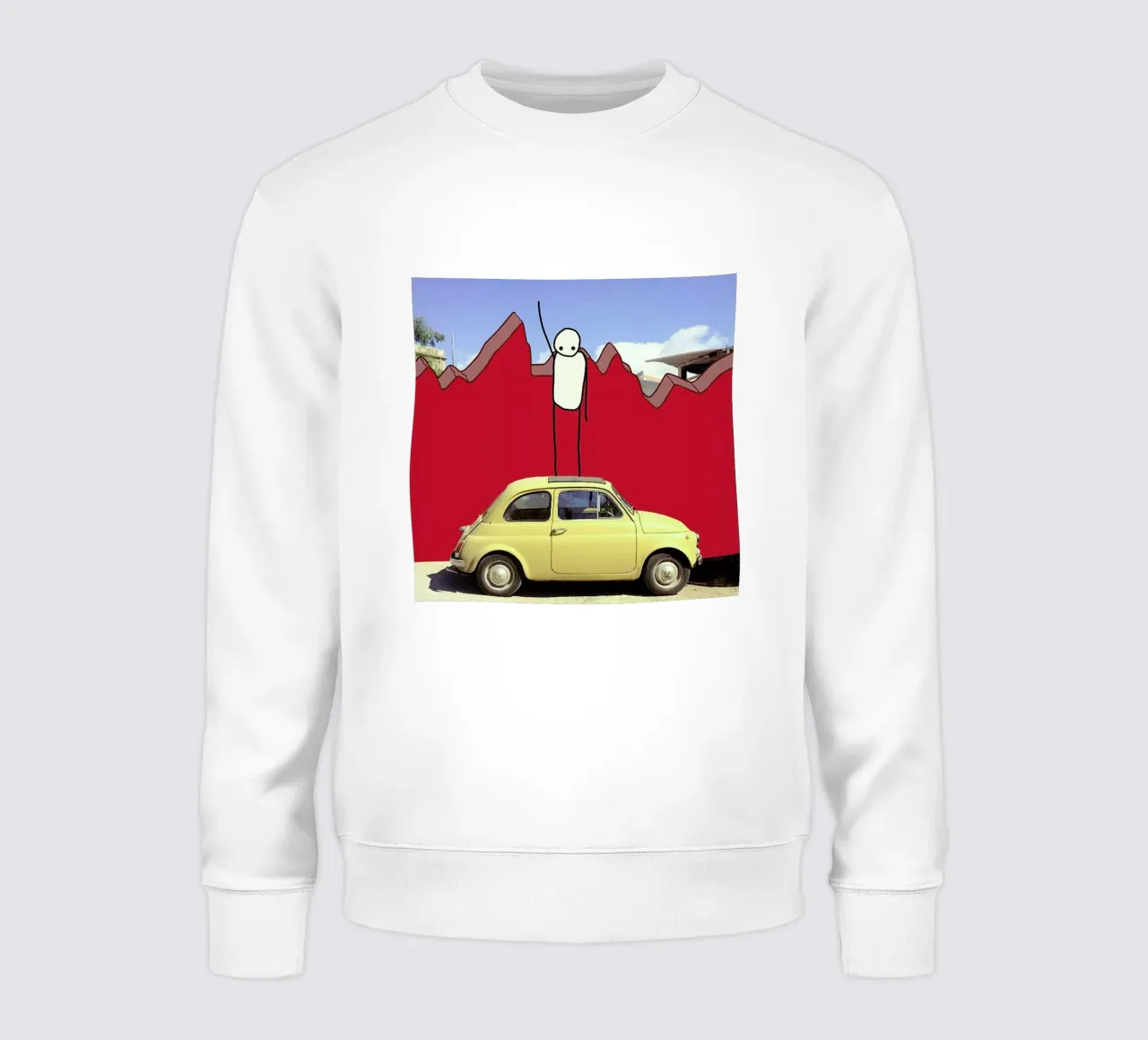 turn your back to the walls and f**k yeah Sweatshirt von FinnanoFenno