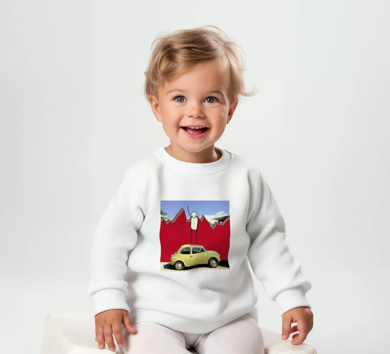 turn your back to the walls and f**k yeah baby sweatshirt van FinnanoFenno