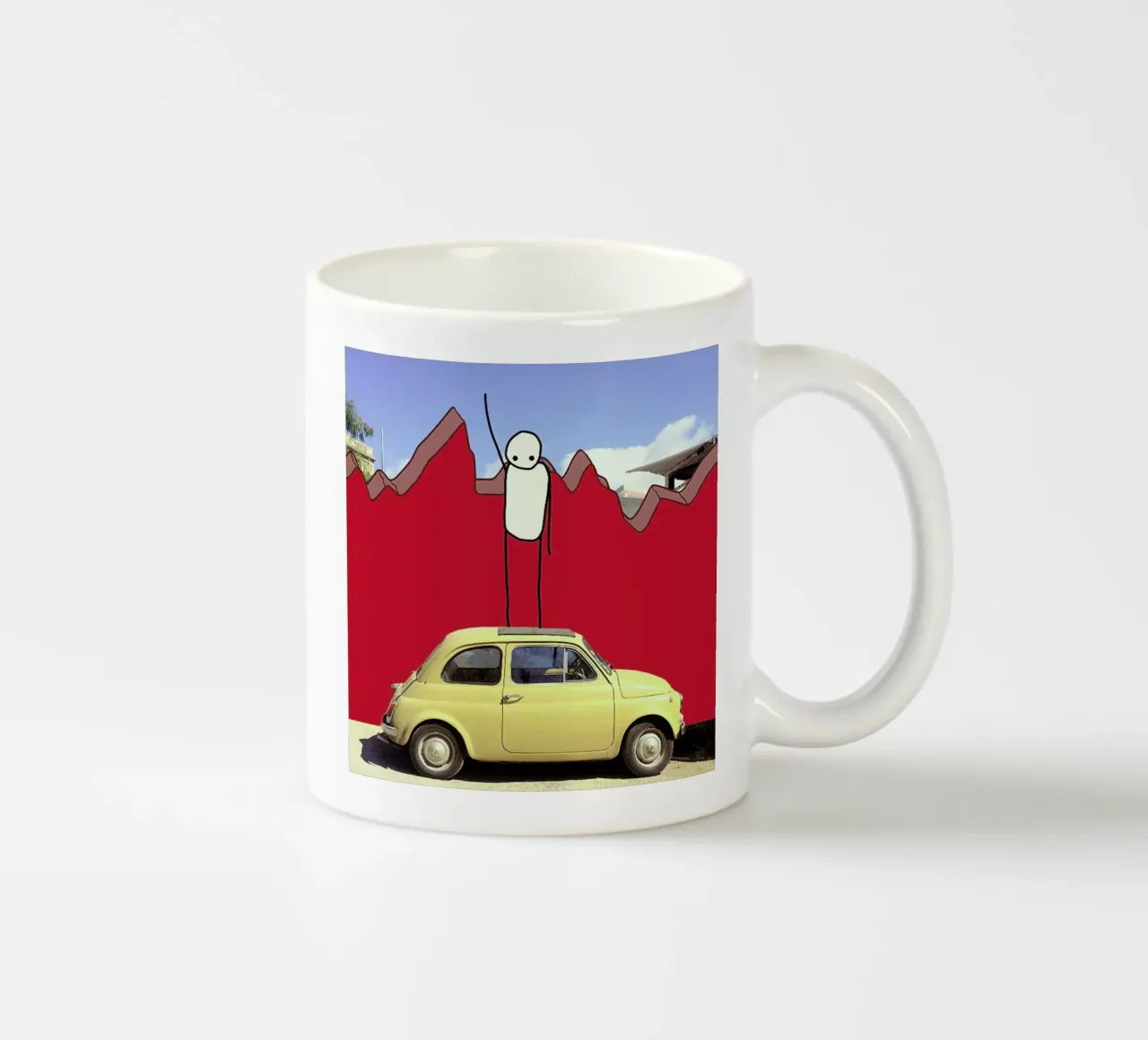 turn your back to the walls and f**k yeah mug en céramique de FinnanoFenno
