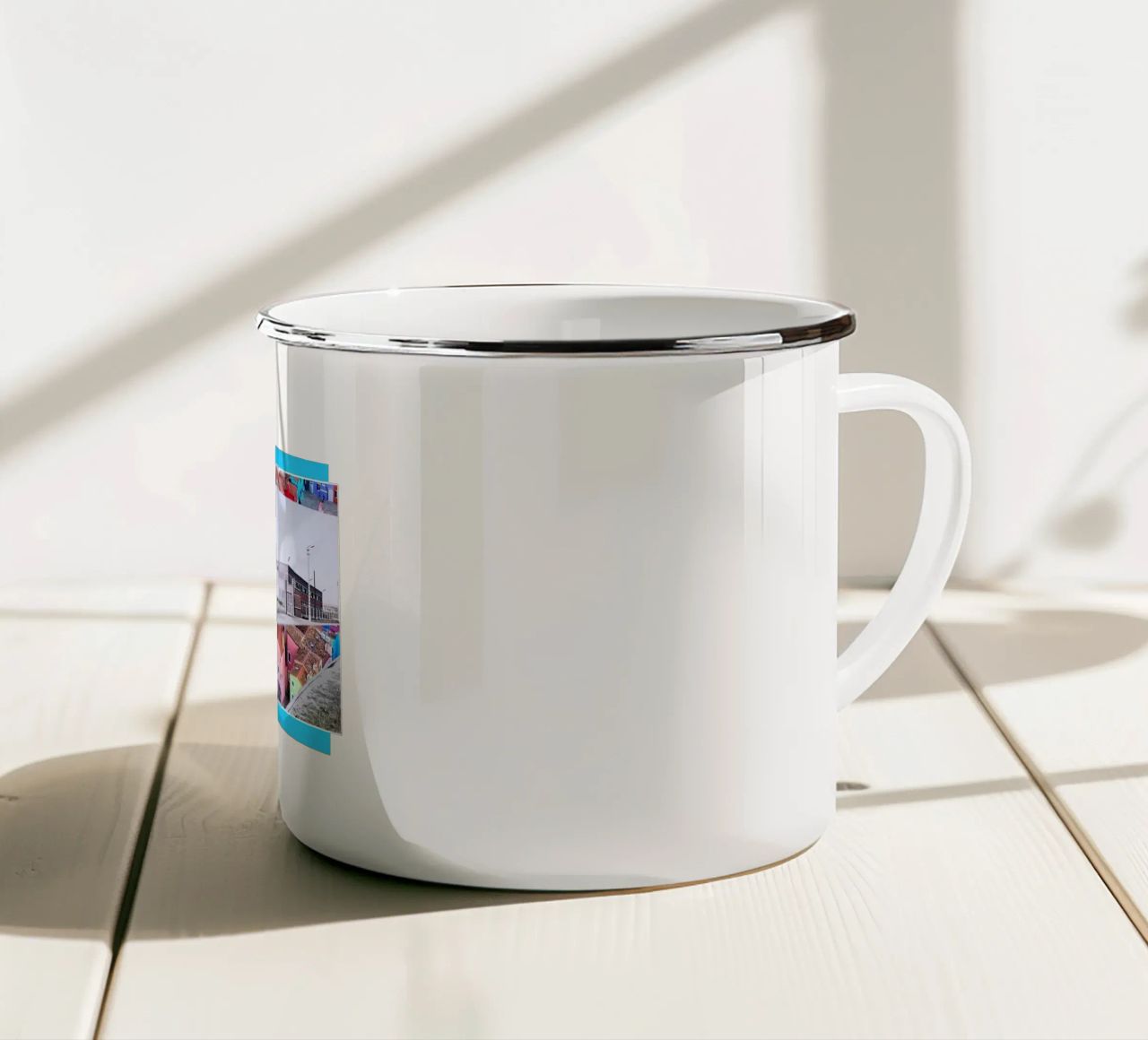 Usine tazza in smalto da fortrart