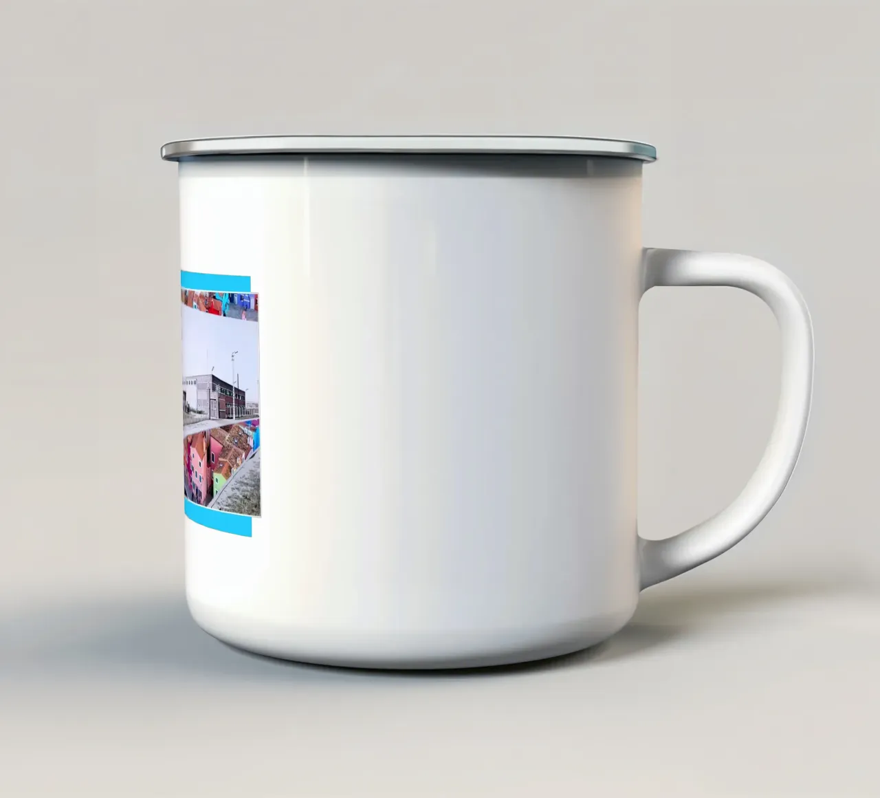 Usine tazza in smalto da fortrart
