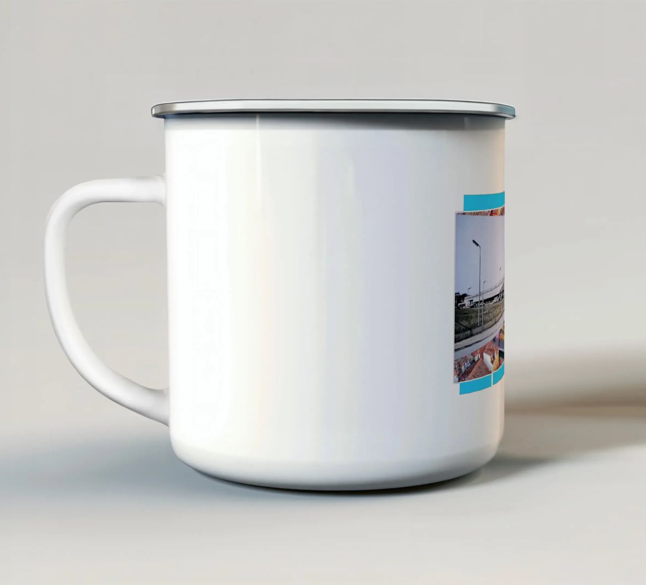 Usine tazza in smalto da fortrart