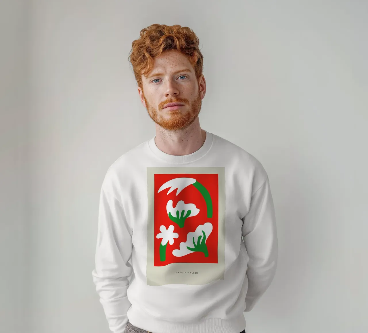 Camellia In Bloom sweatshirt van Studio One