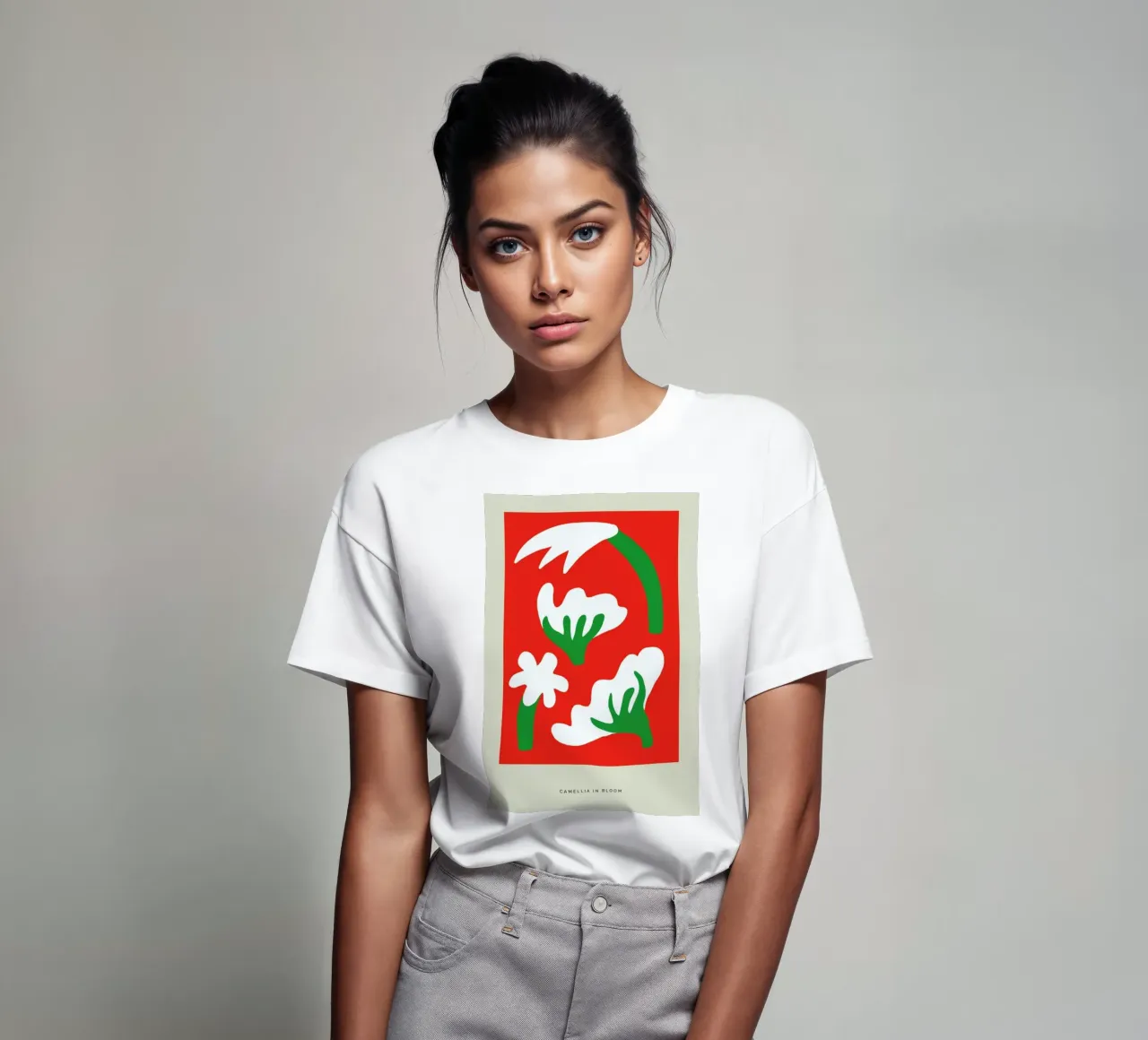 Camellia In Bloom t-shirt da Studio One