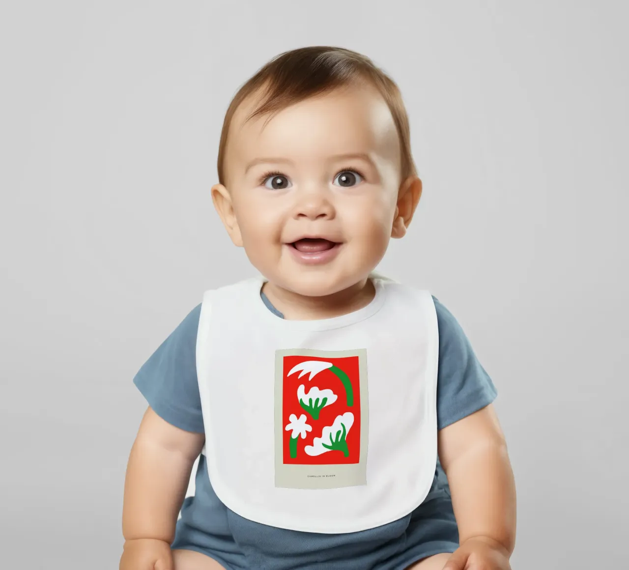 Camellia In Bloom bavaglino da Studio One