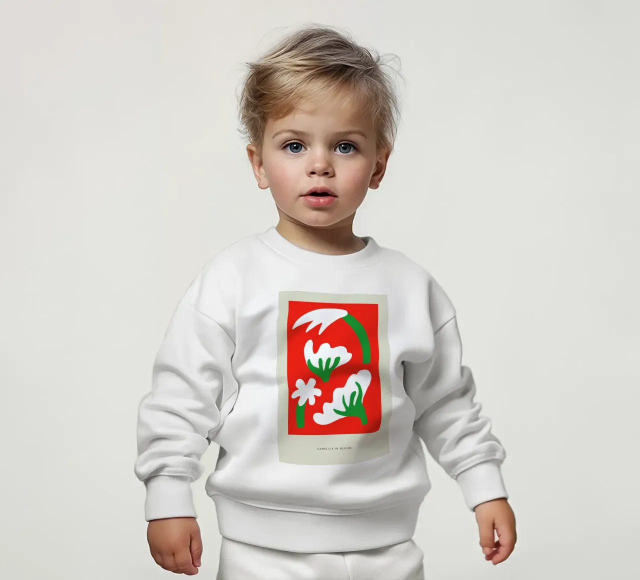 Camellia In Bloom felpa neonato da Studio One