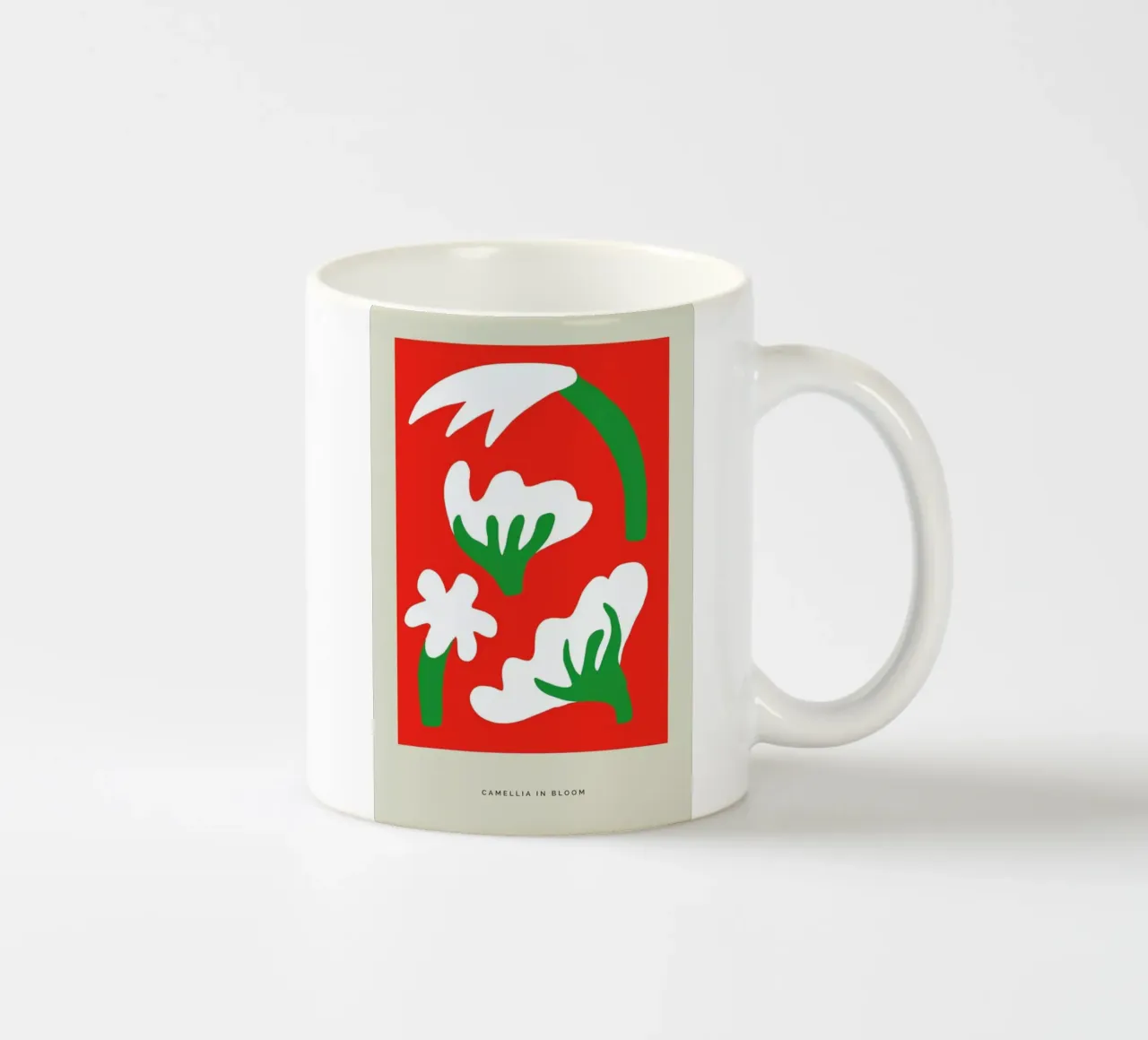 Camellia In Bloom tazza in ceramica da Studio One