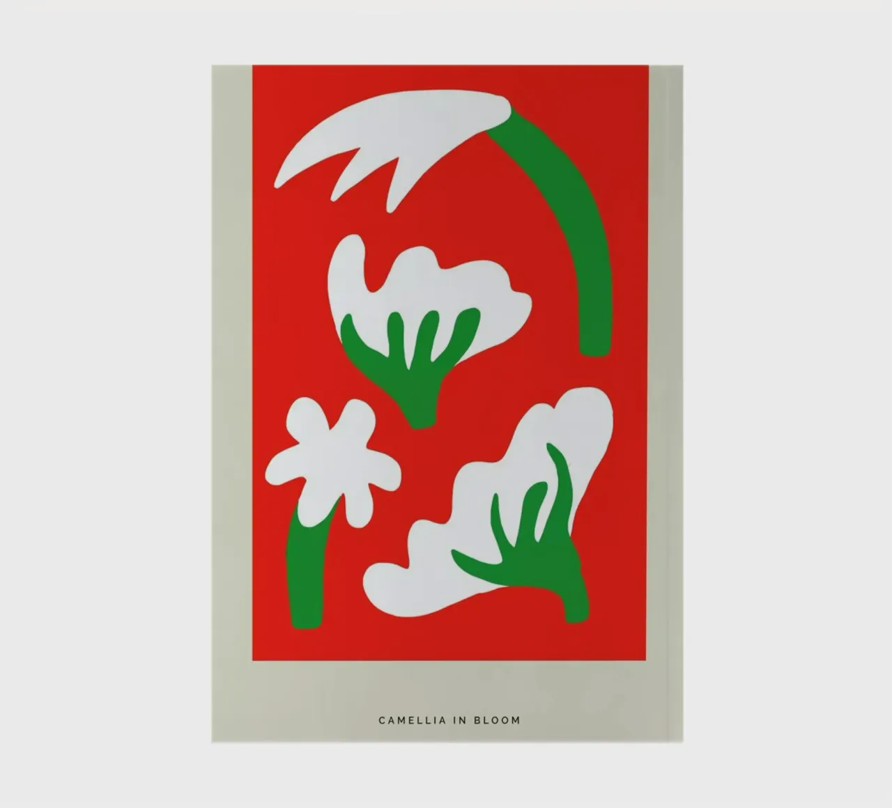 Camellia In Bloom notebook by Studio One