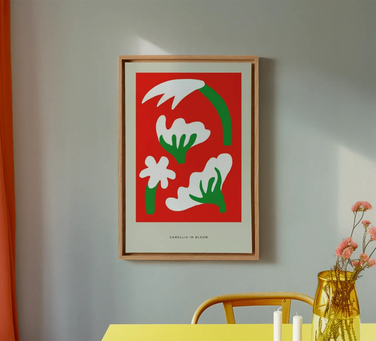 Camellia In Bloom tela da Studio One