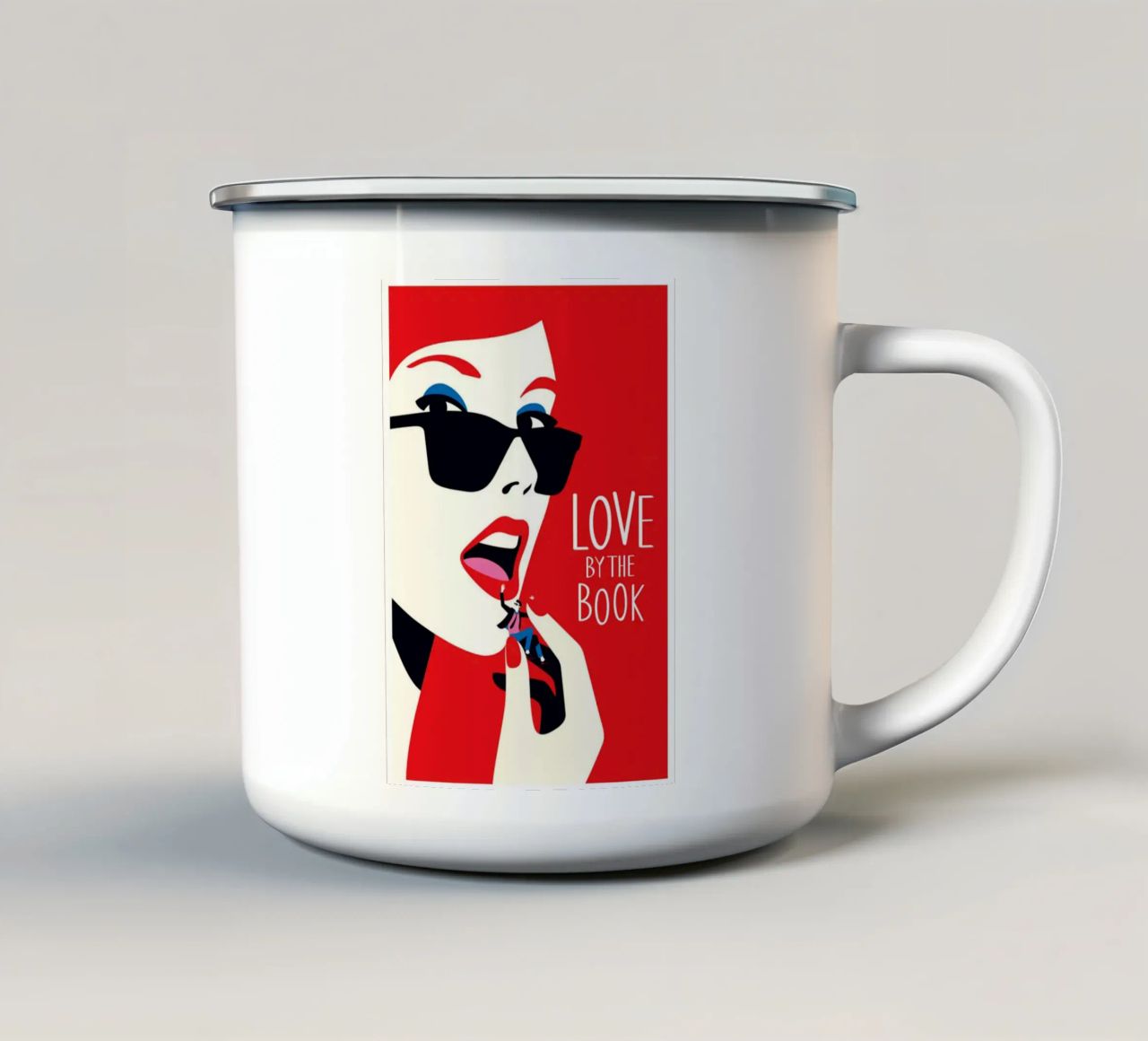 L'amore di Favre secondo le regole tazza in smalto da ARTVITI