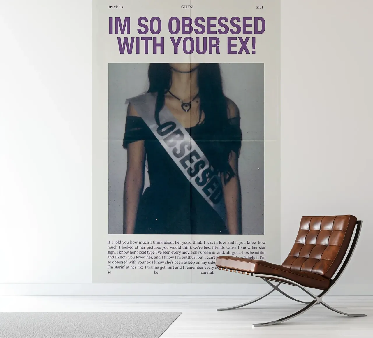 GUTS – Olivia Rodrigo photo wallpaper by Attaboy Dsgn