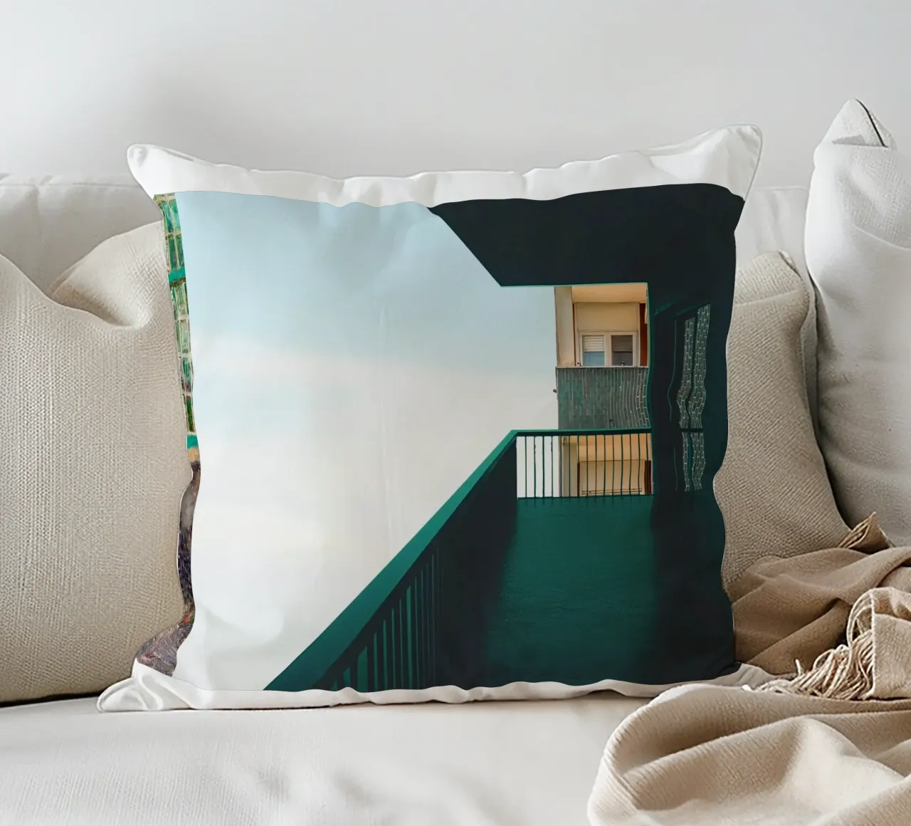 Balcony decorative cushion by fortrart