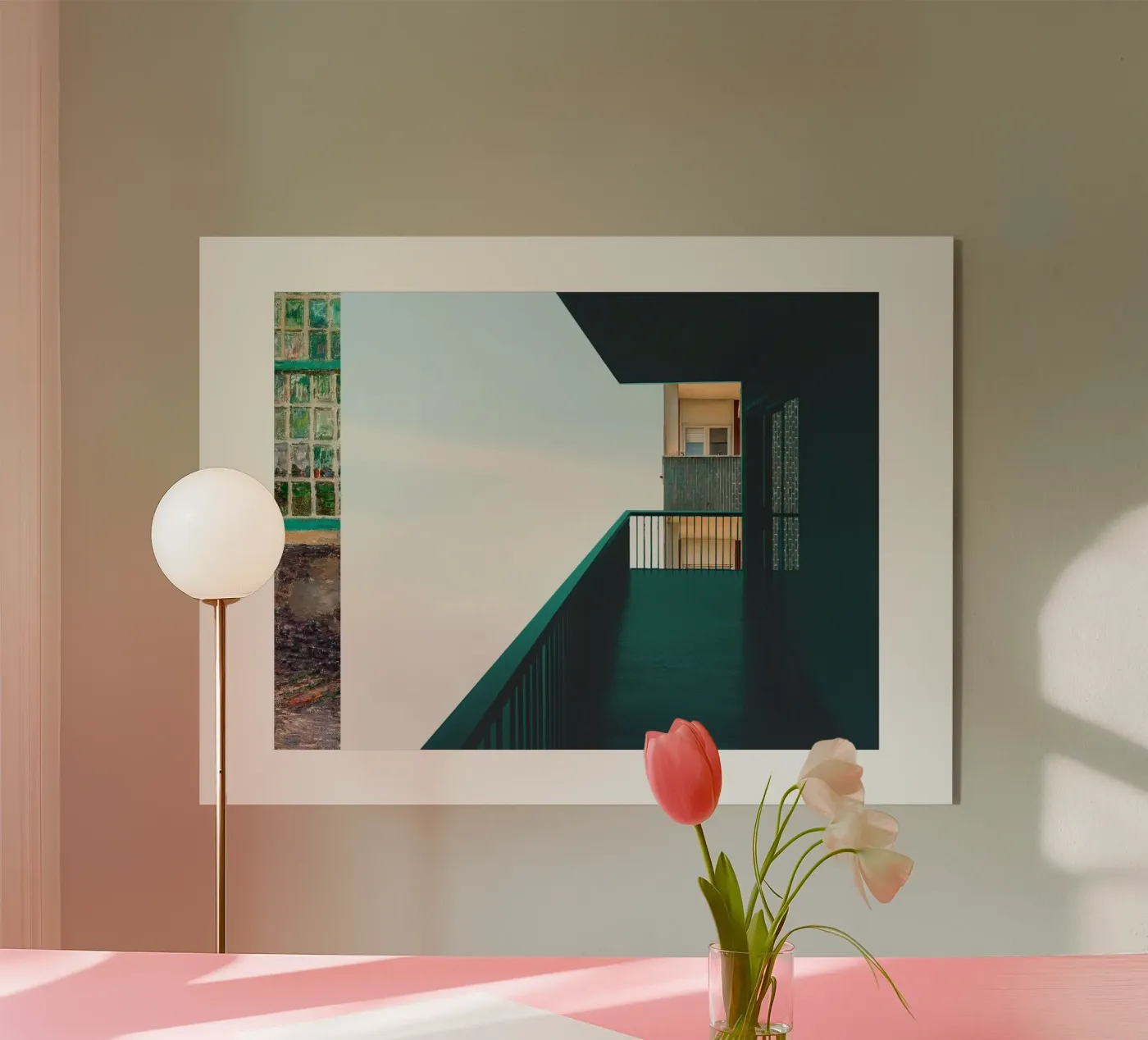 Balcony plexiglass da fortrart