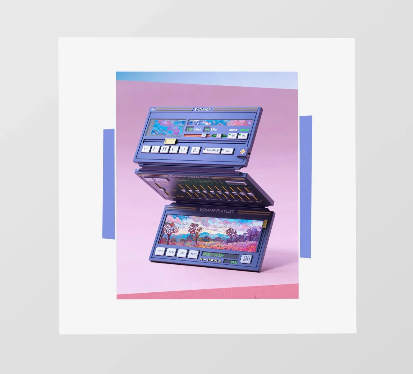 Winamp pellicola backlit da fortrart