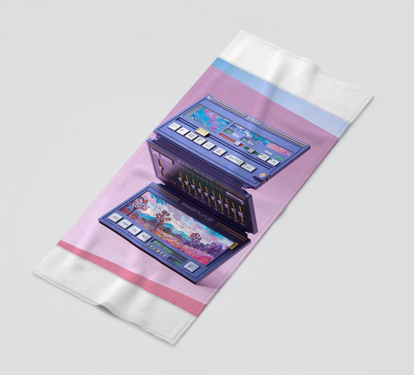 Winamp strandhanddoek van fortrart