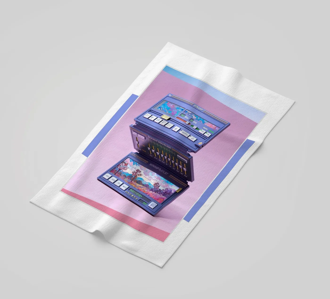 Winamp strandhanddoek van fortrart
