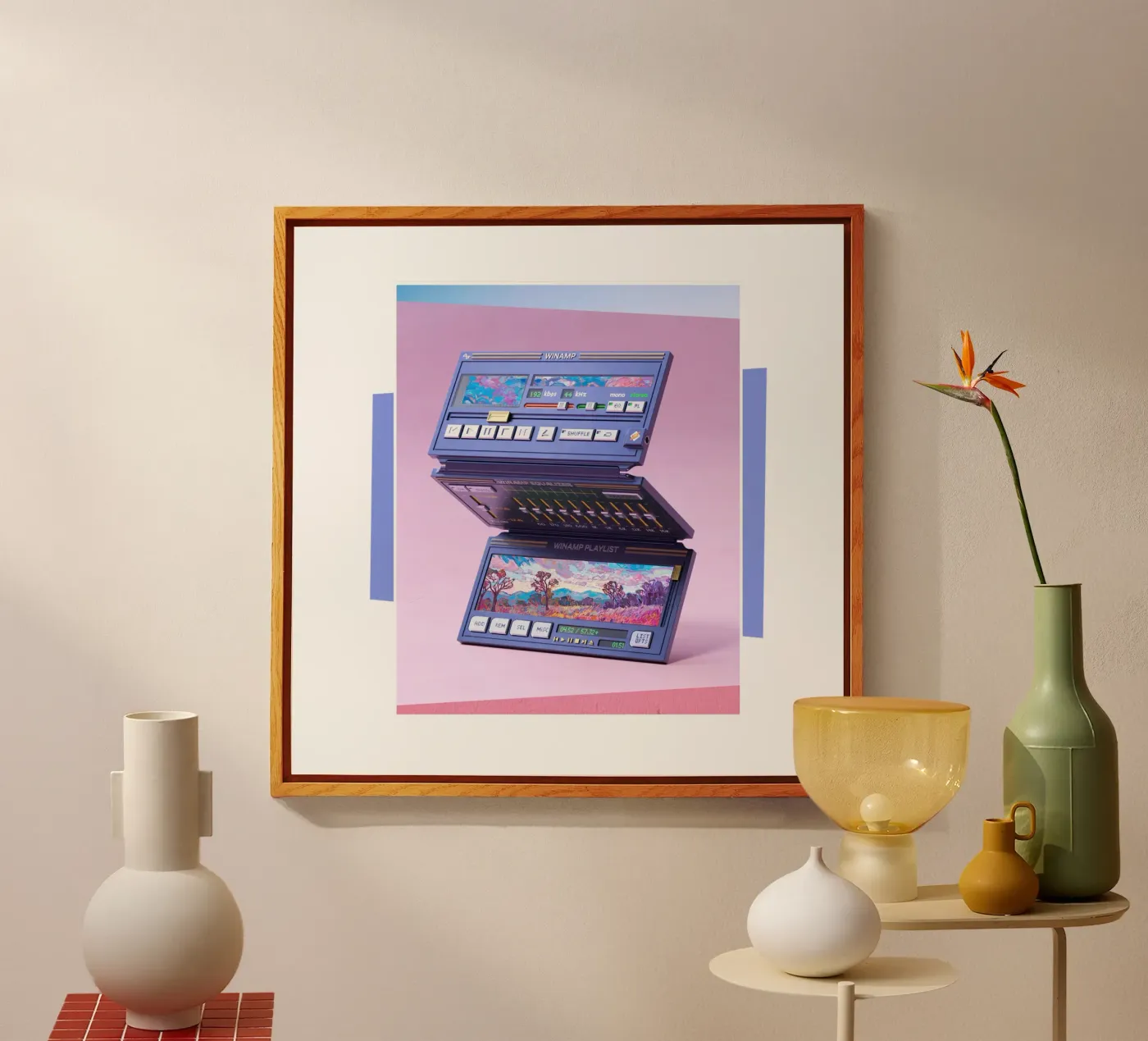 Winamp Acryl-Glas von fortrart