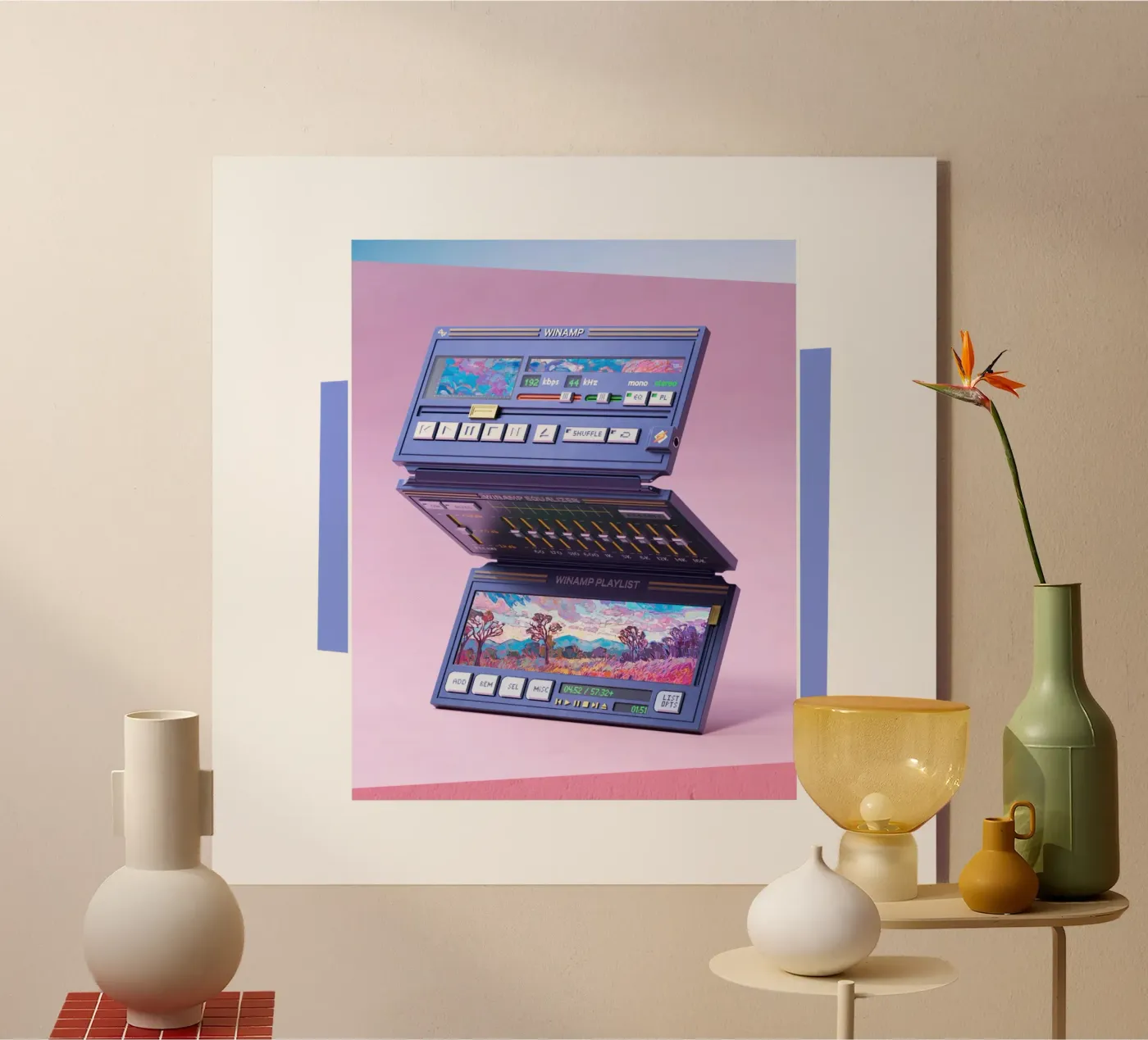 Winamp Acryl-Glas von fortrart