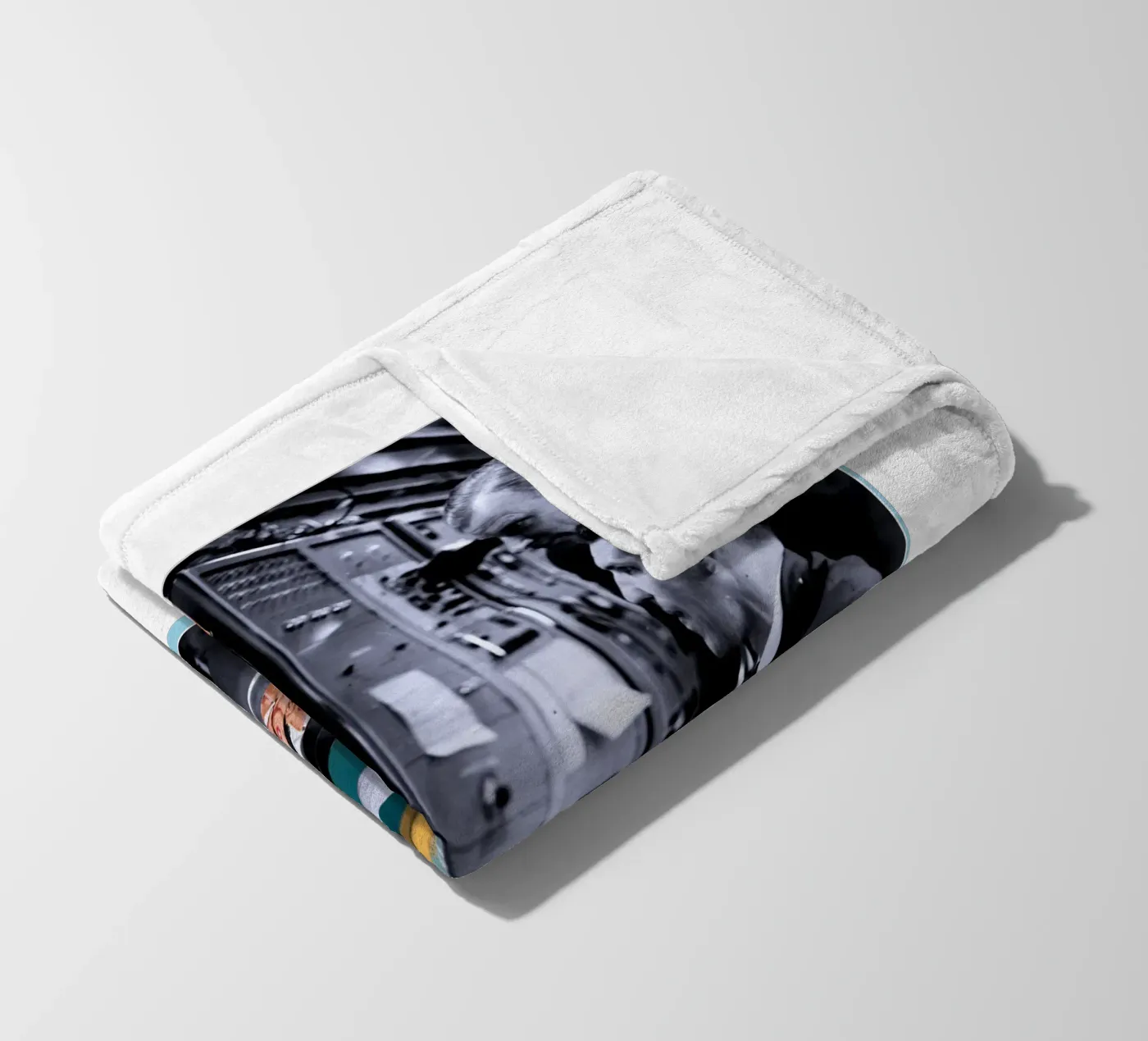 Controlroom23 fleece blanket by fortrart