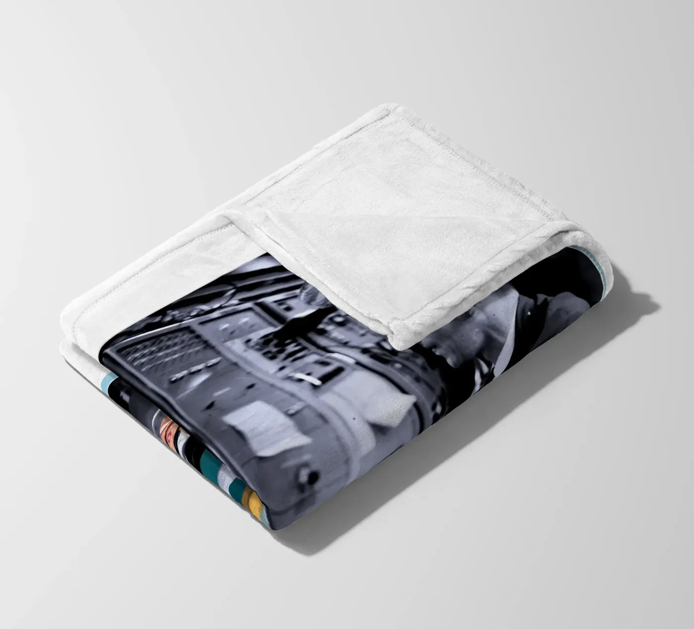 Controlroom23 fleece blanket by fortrart
