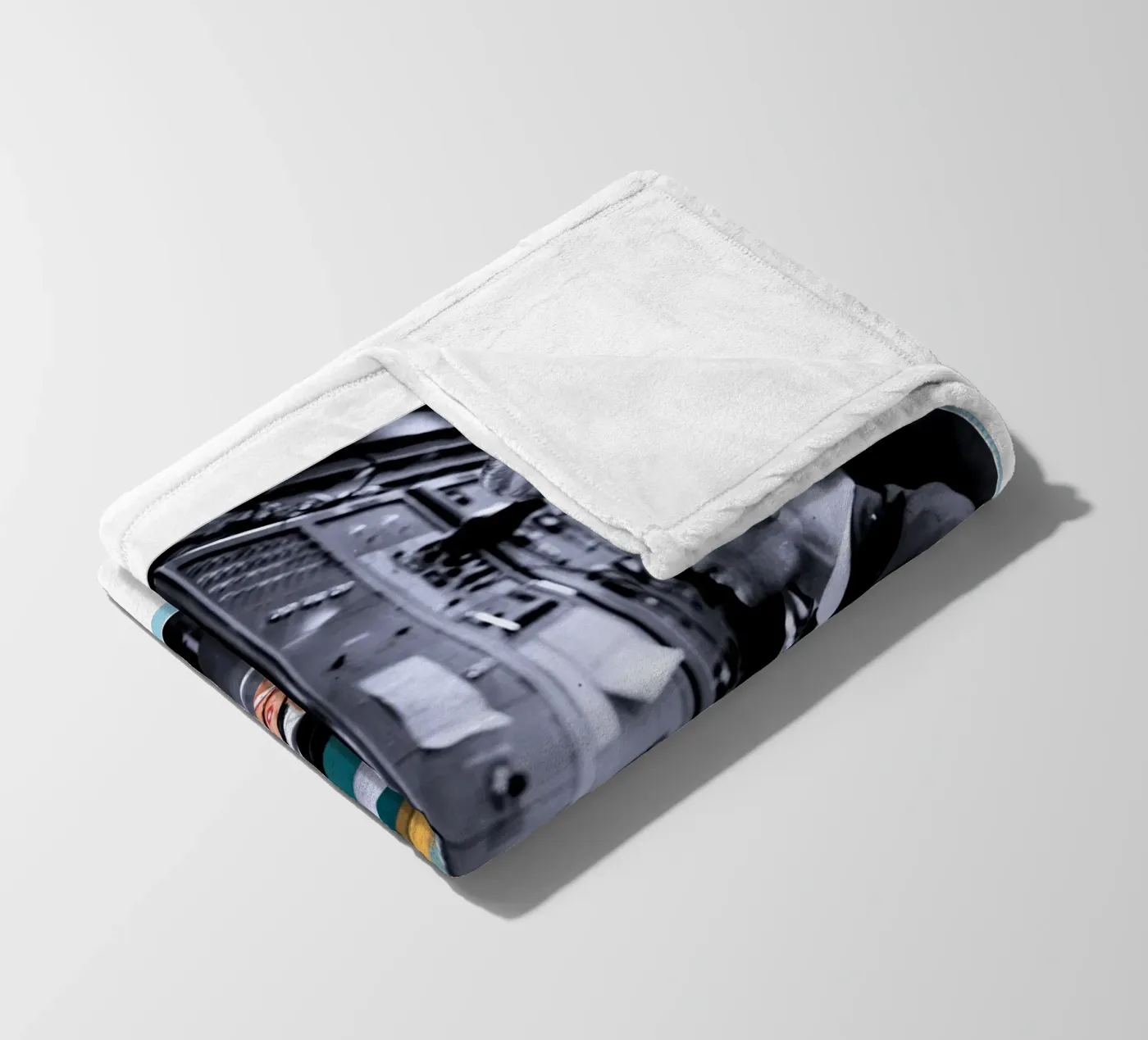 Controlroom23 fleece blanket by fortrart