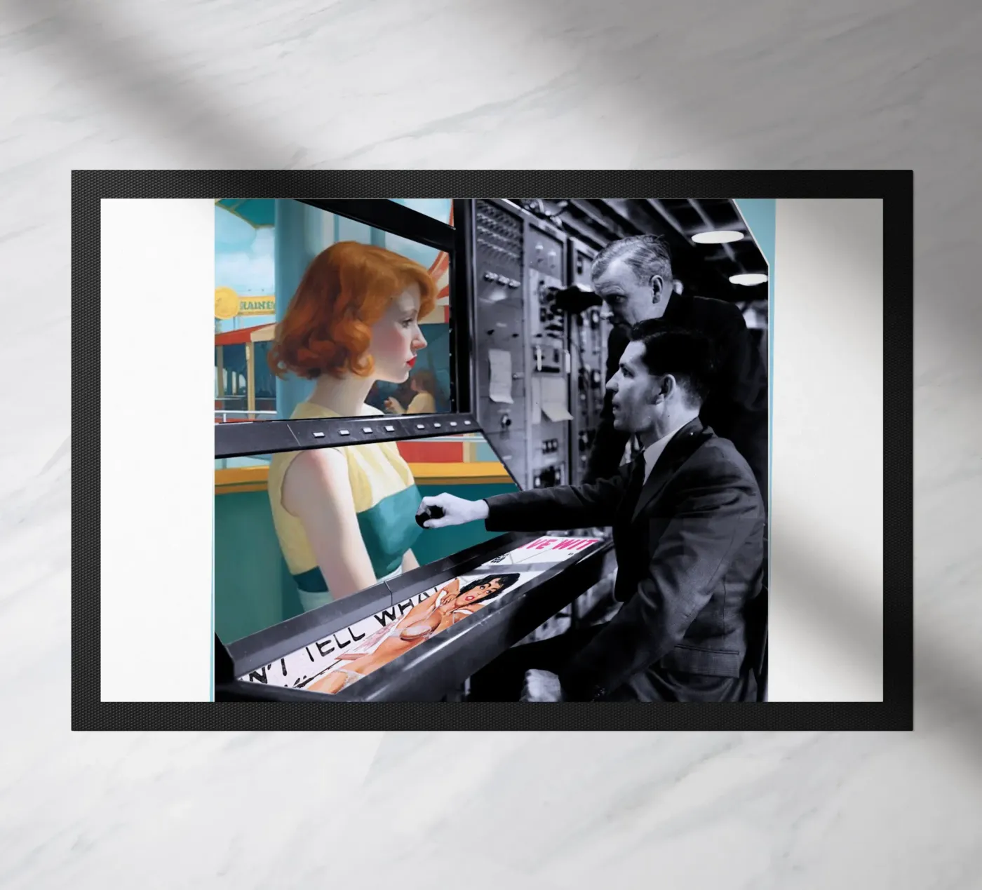 Controlroom23 Fußmatte von fortrart