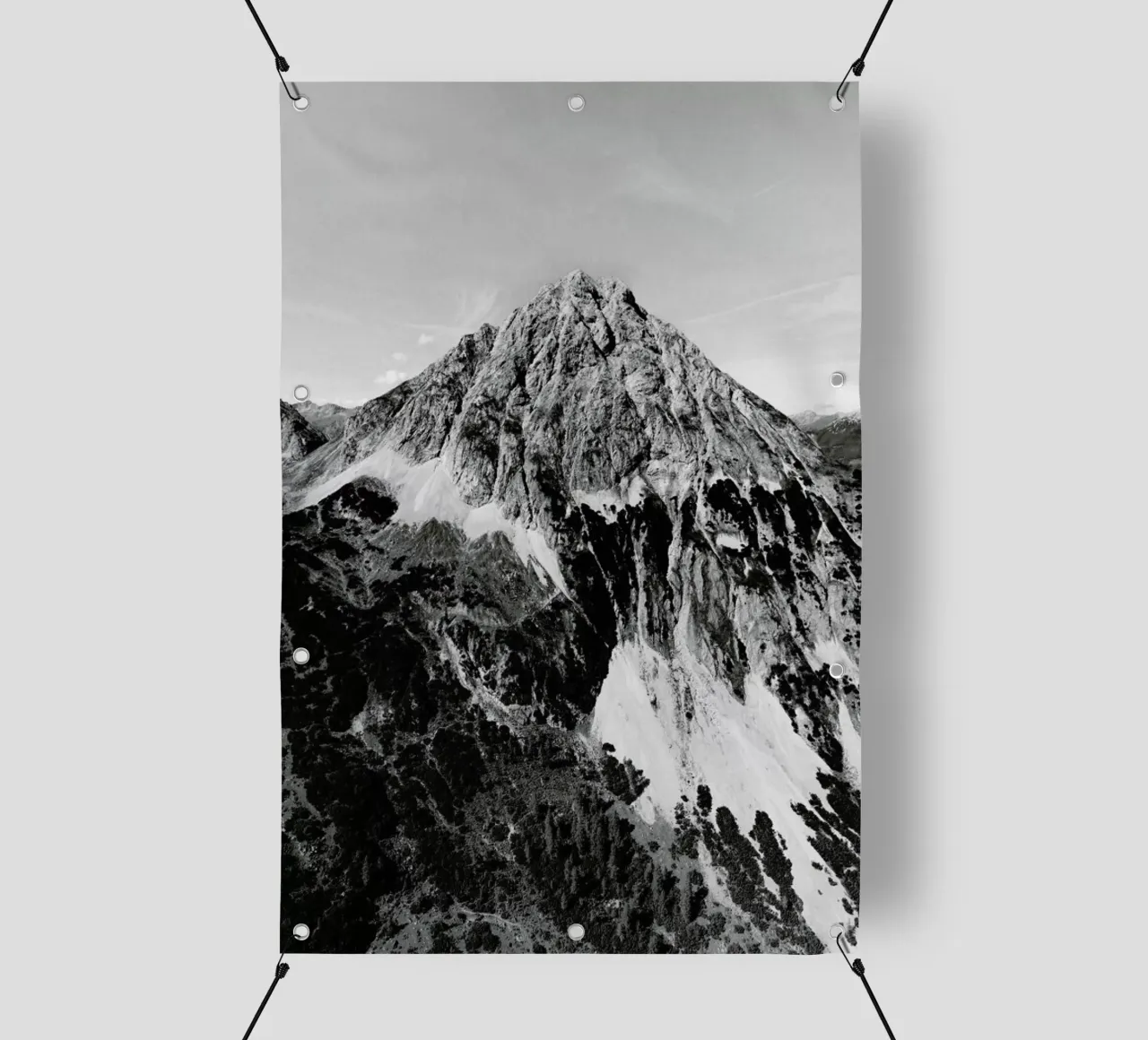 Mountain Top Bw - Edition 2 telo in pvc da Sebastian Hilgetag