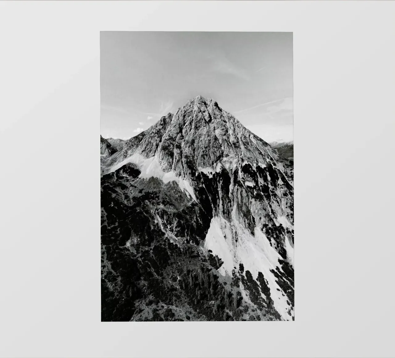 Mountain Top Bw - Edition 2 telo in pvc da Sebastian Hilgetag