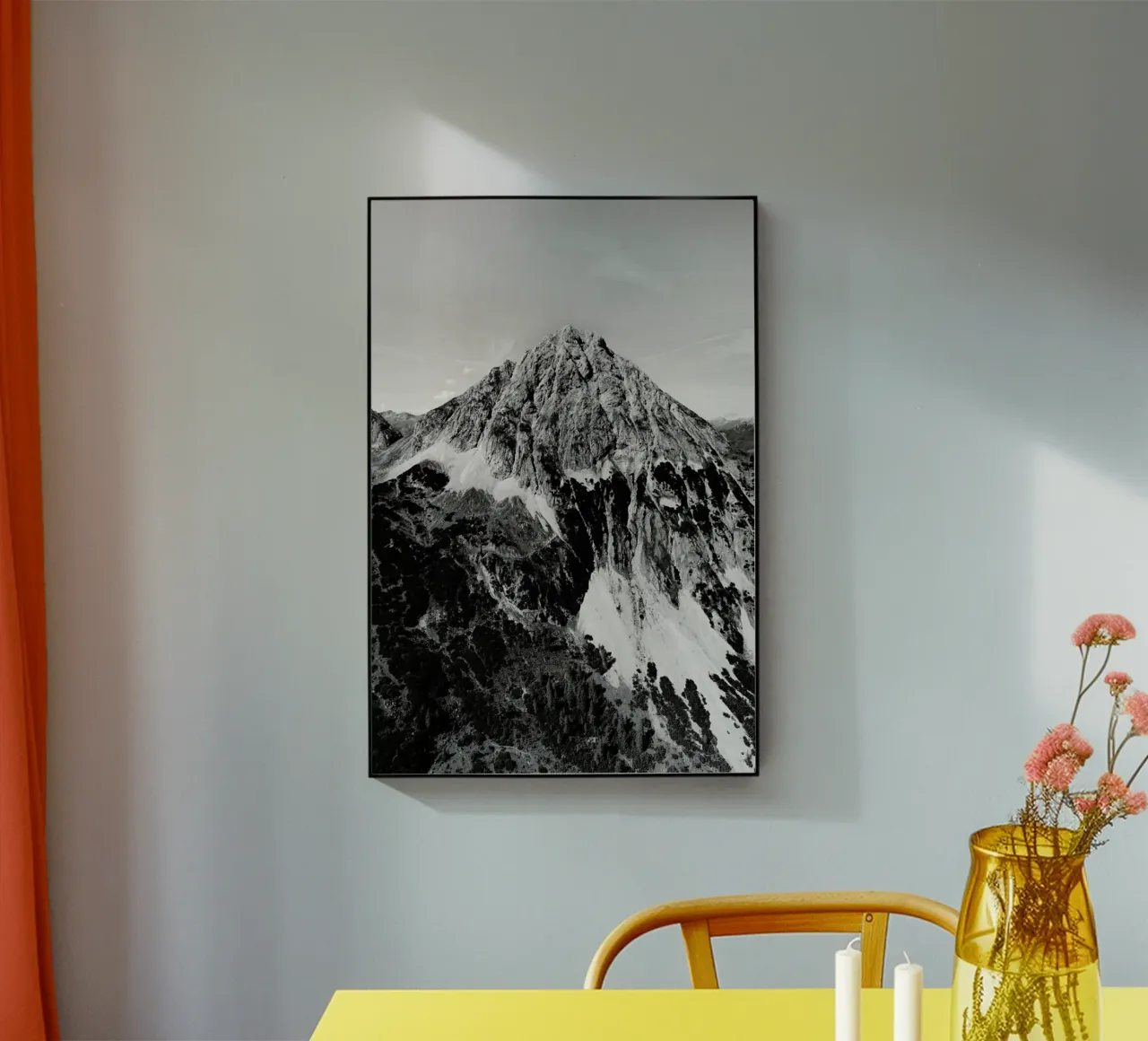 Mountain Top Bw - Edition 2 plexiglass da Sebastian Hilgetag
