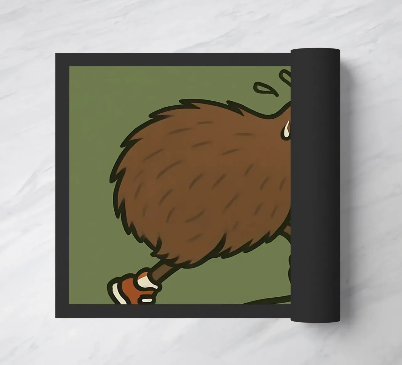 Meme divertente sull'uccello kiwi zerbino da Funny Humor Art