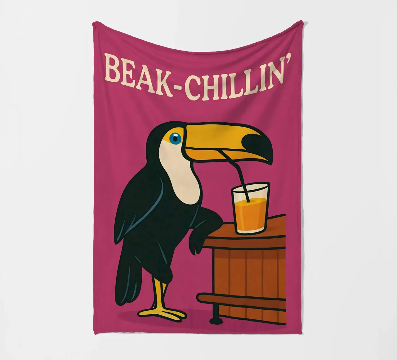 Meme divertente sul tucano coperta in pile da Funny Humor Art