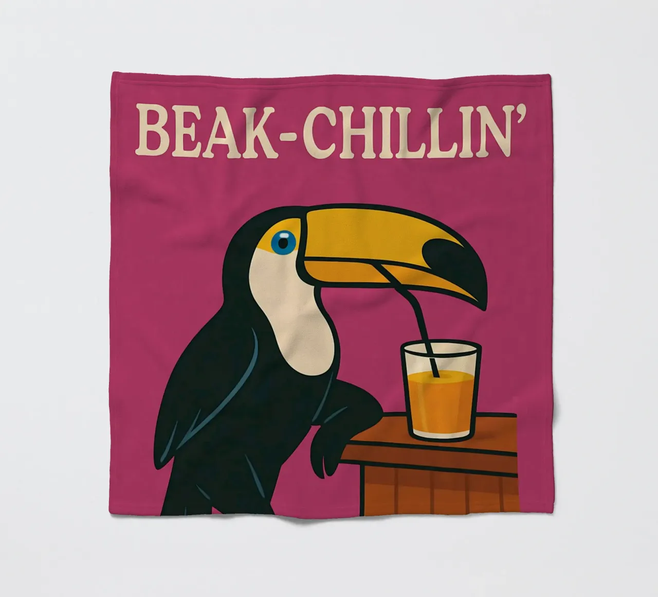 Meme divertente sul tucano coperta in pile da Funny Humor Art