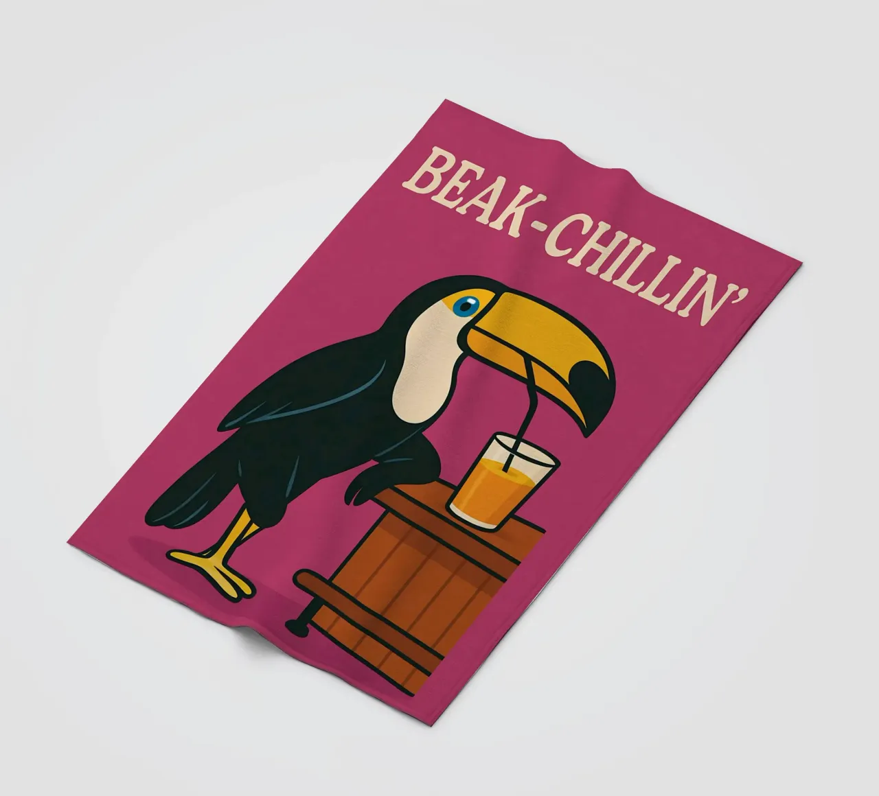 Meme divertente sul tucano coperta in pile da Funny Humor Art