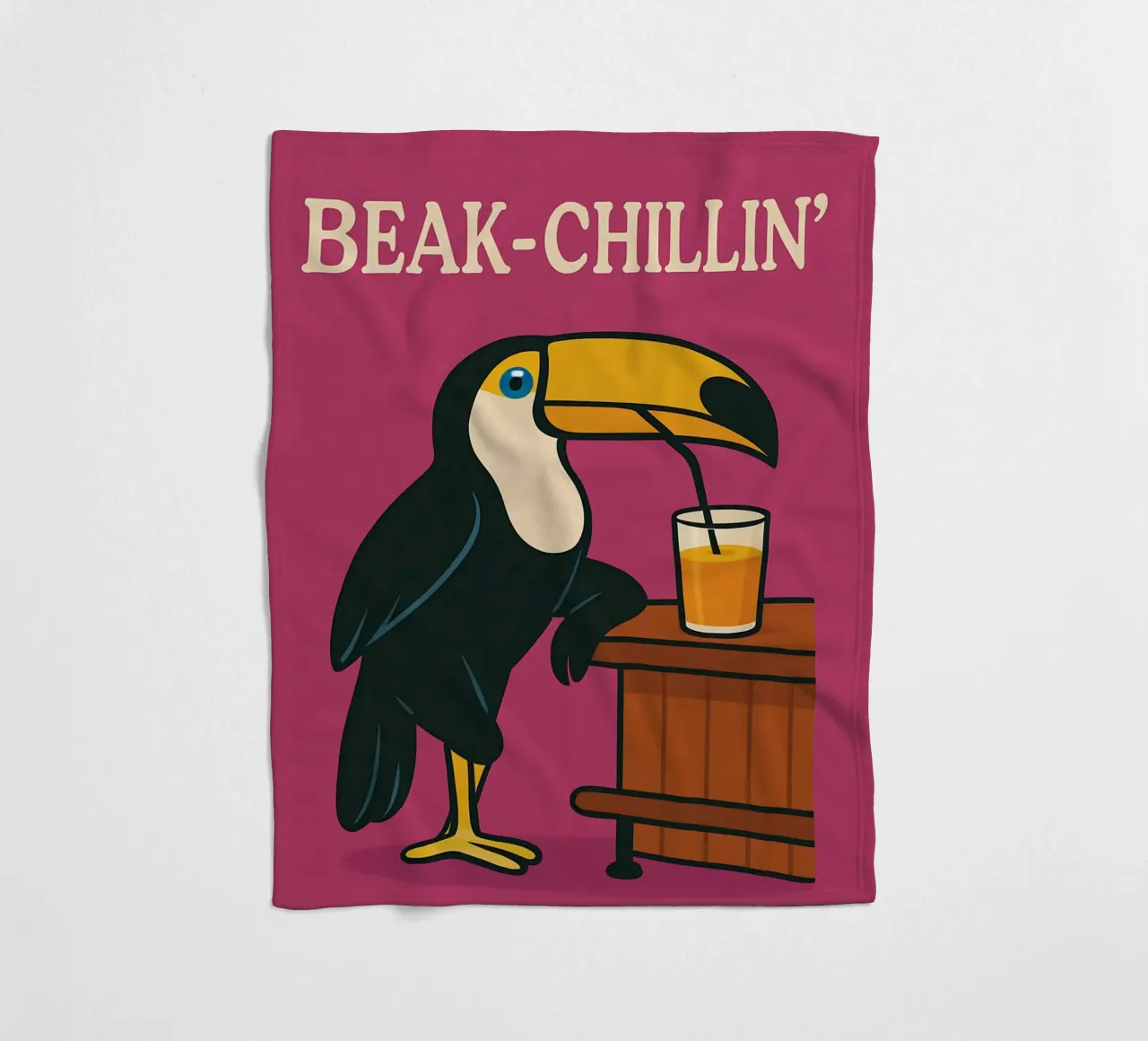 Meme divertente sul tucano coperta in pile da Funny Humor Art