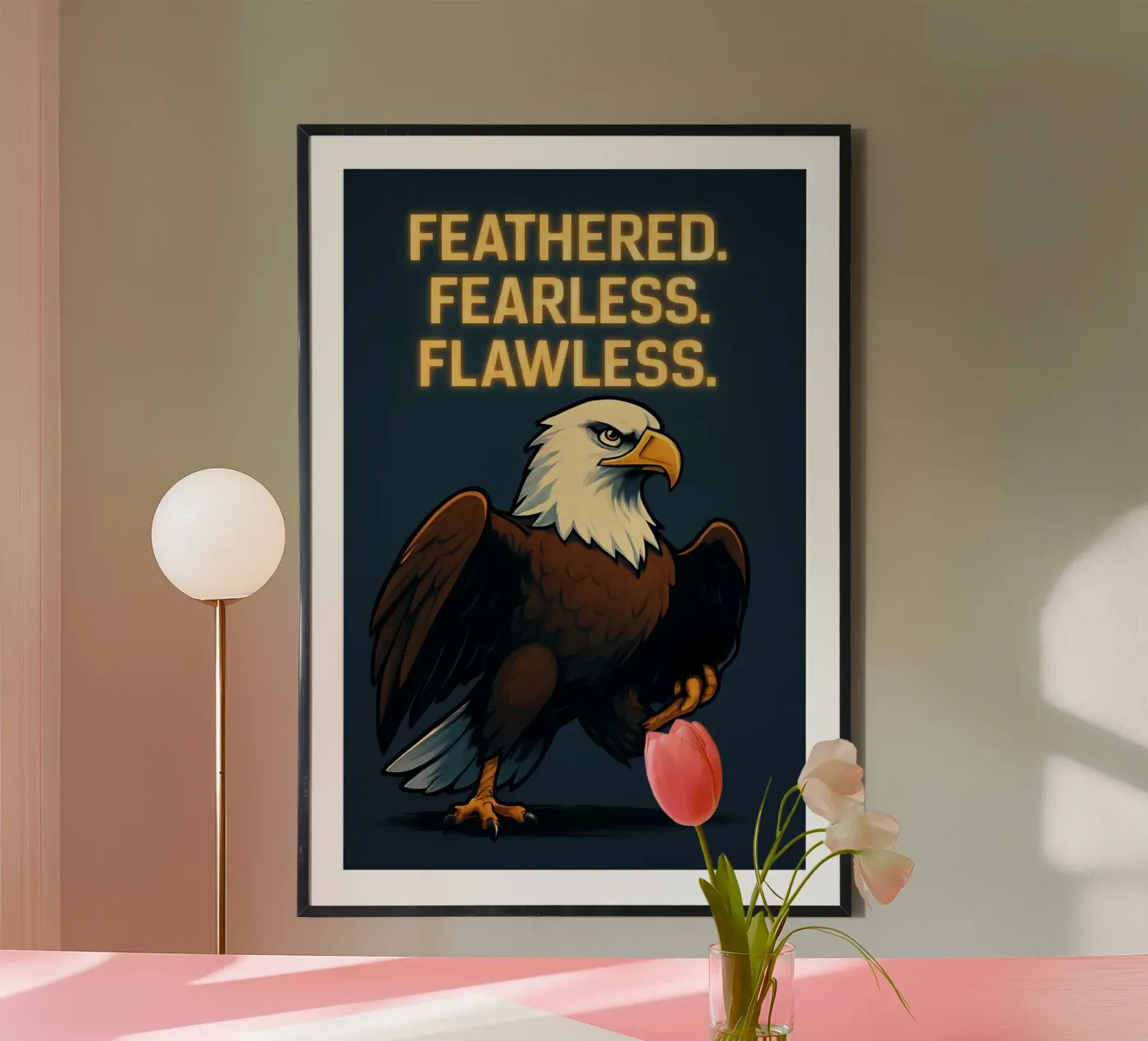Funny Eagle Meme Poster von Funny Humor Art
