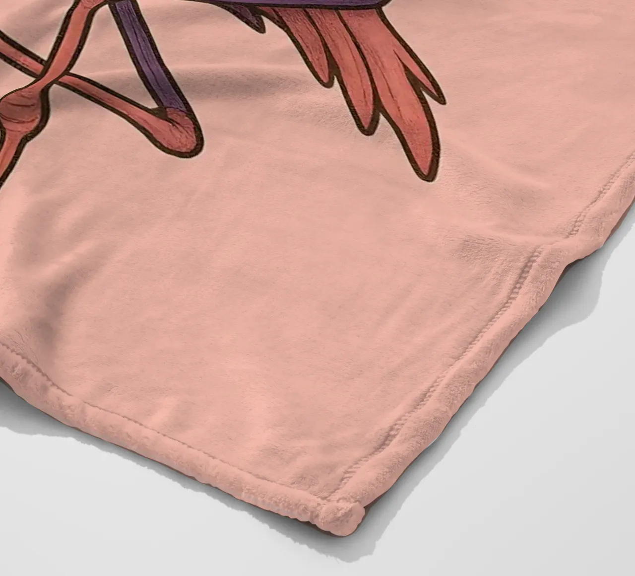 Funny Flamingo Meme coperta in pile da Funny Humor Art