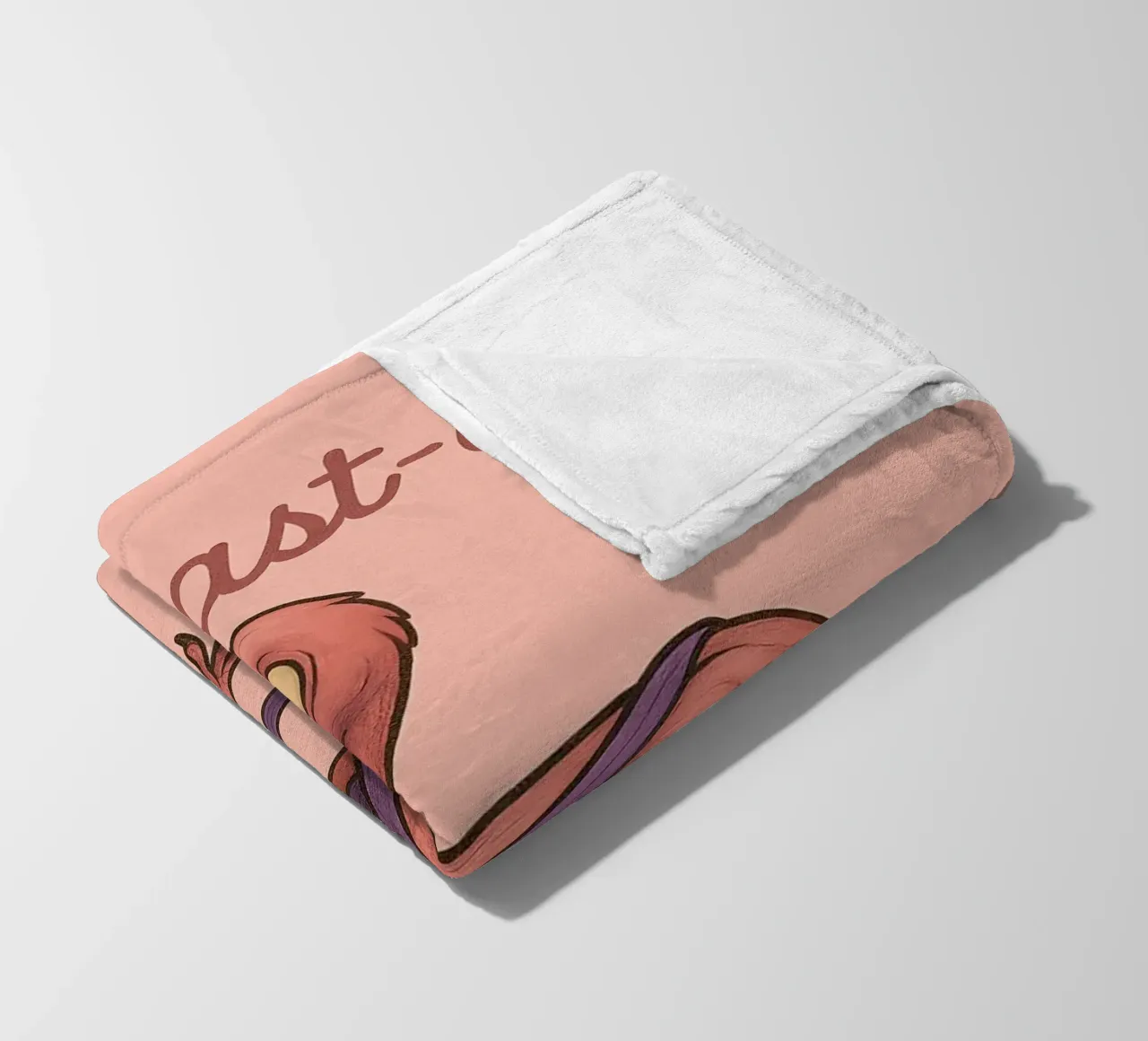 Funny Flamingo Meme coperta in pile da Funny Humor Art