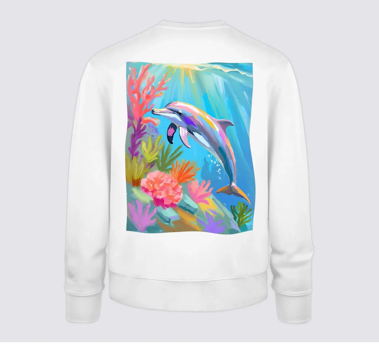 🪸🐬 Tumbler Delphin | Tanz des Delphins Sweatshirt von Trinkets NL Design Studio