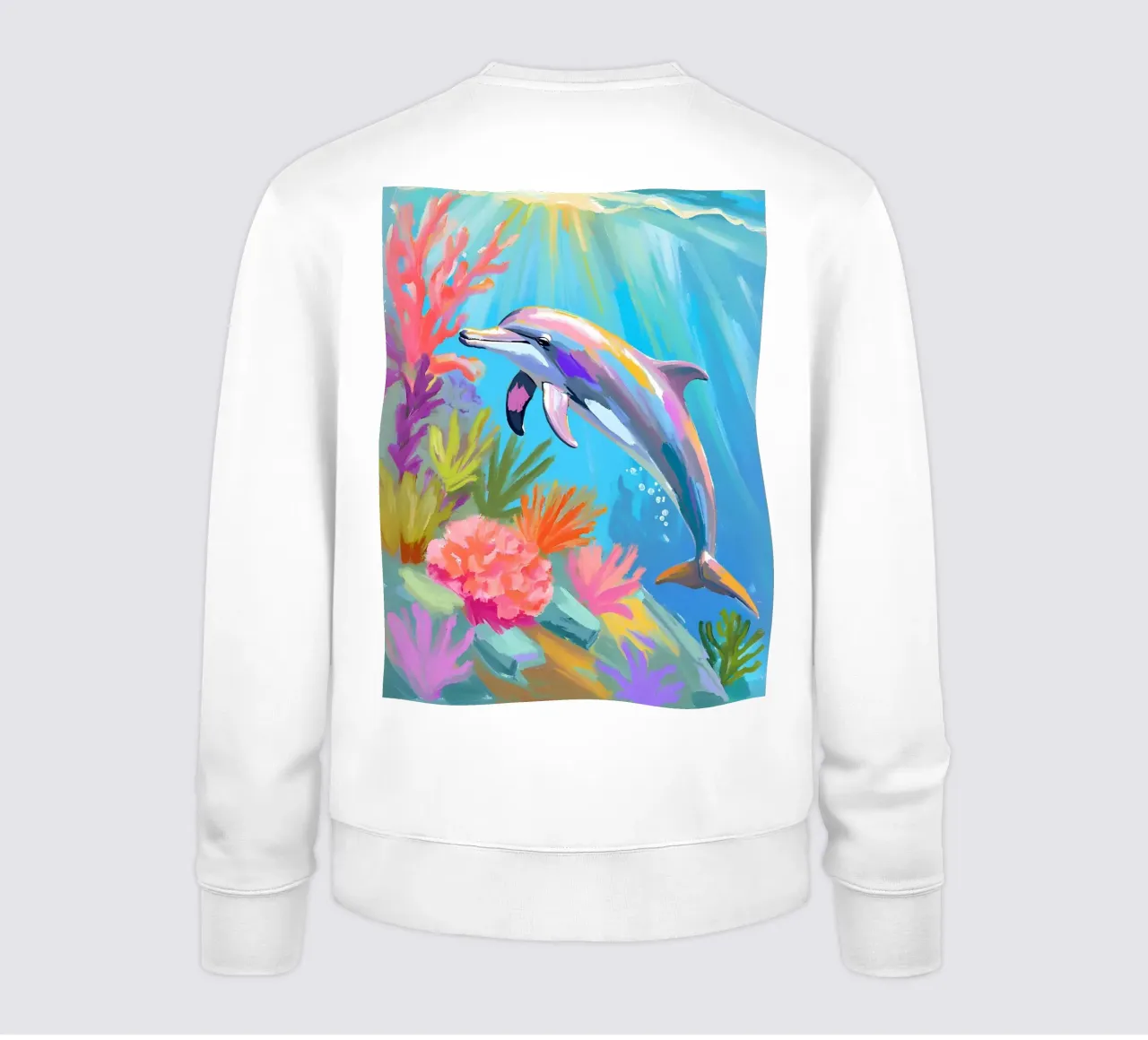 🪸🐬 Tumbler Delphin | Tanz des Delphins Sweatshirt von Trinkets NL Design Studio