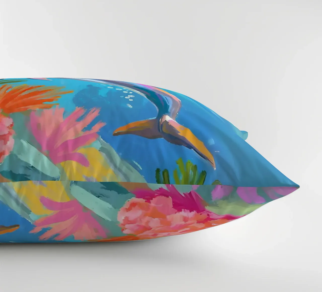 Delfino tursiope | Danza dei delfini cuscino da Trinkets NL Design Studio